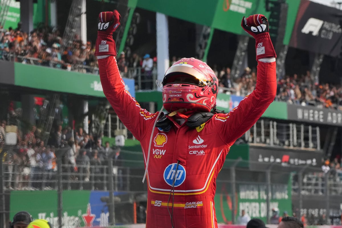 New success for Ferrari – Sainz wins in Mexico City