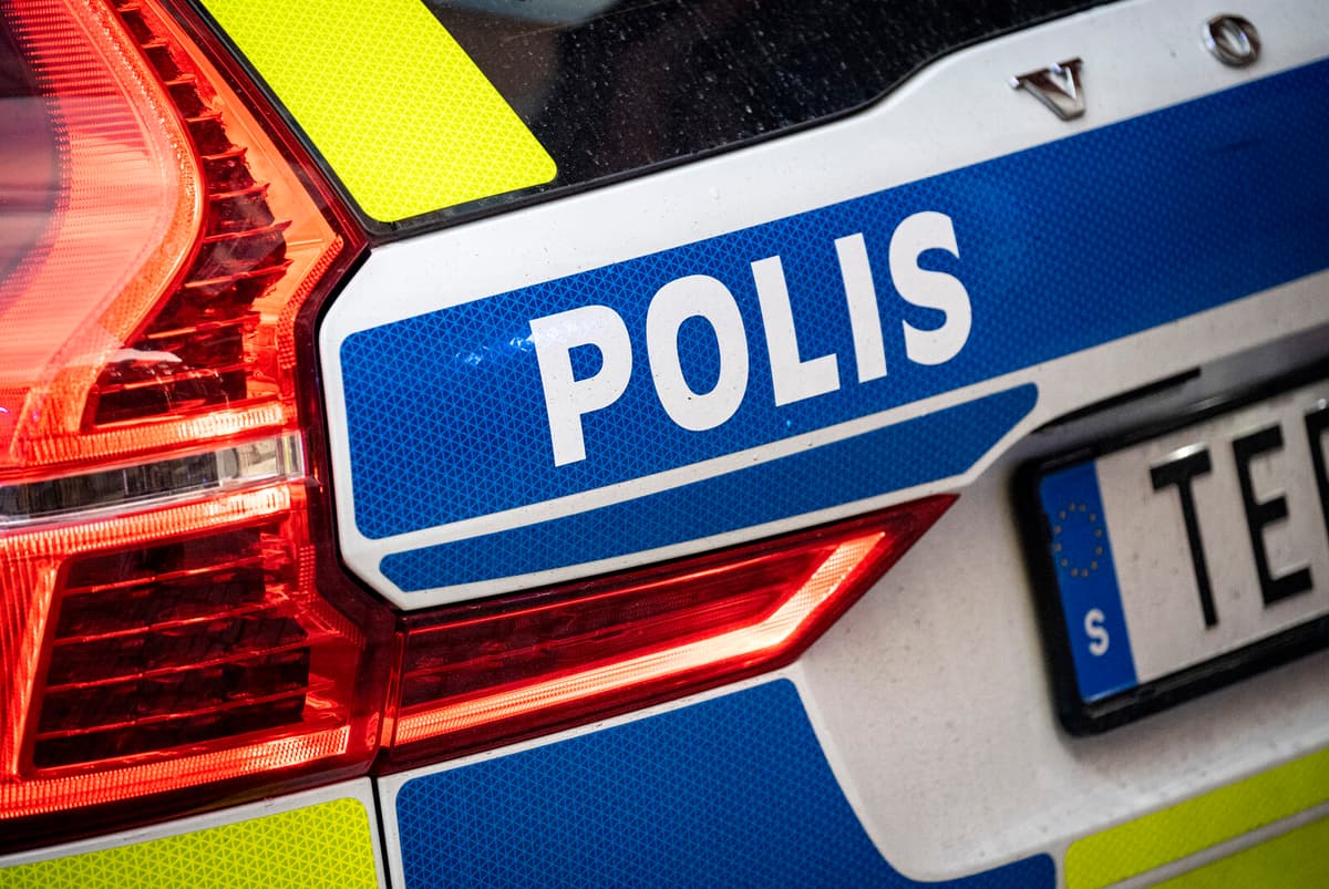 The police investigate crime after workplace accident