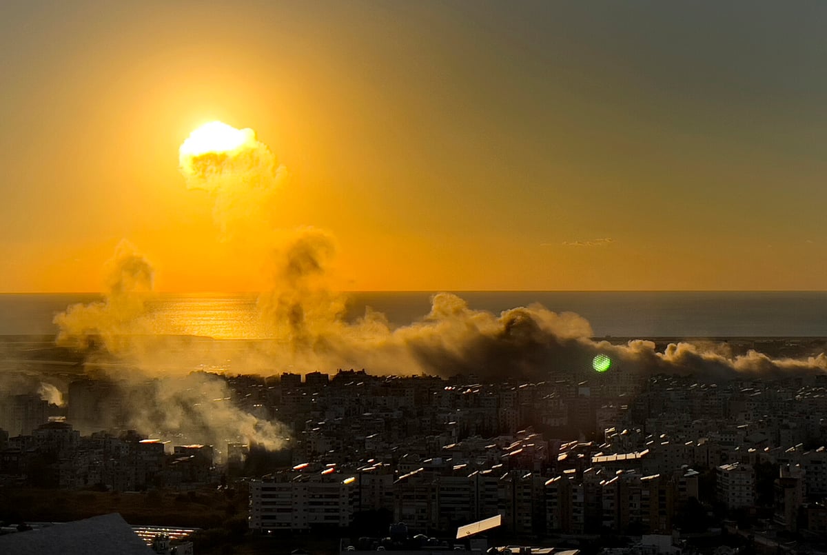 Multiple new attacks on southern Beirut