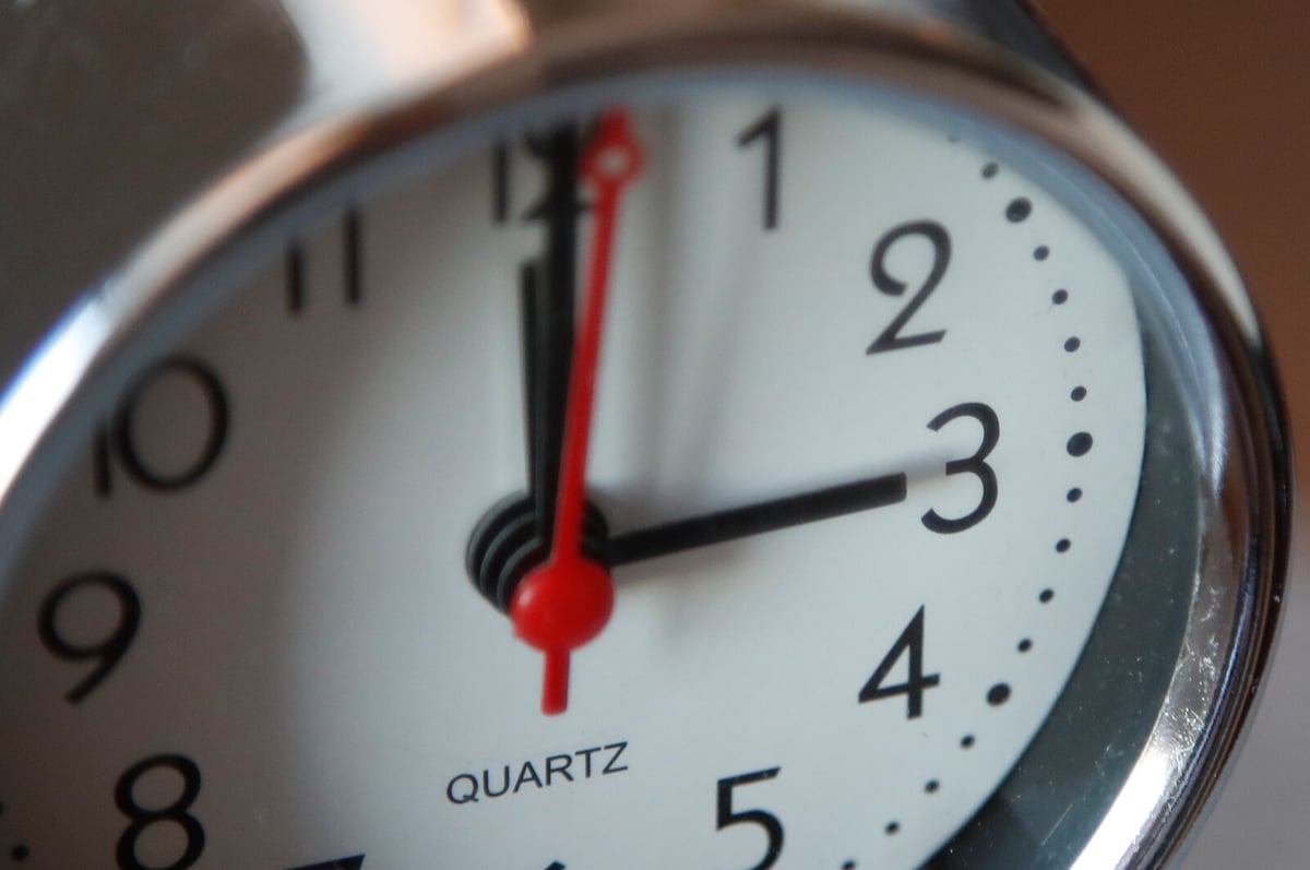 Time to turn back the clock again