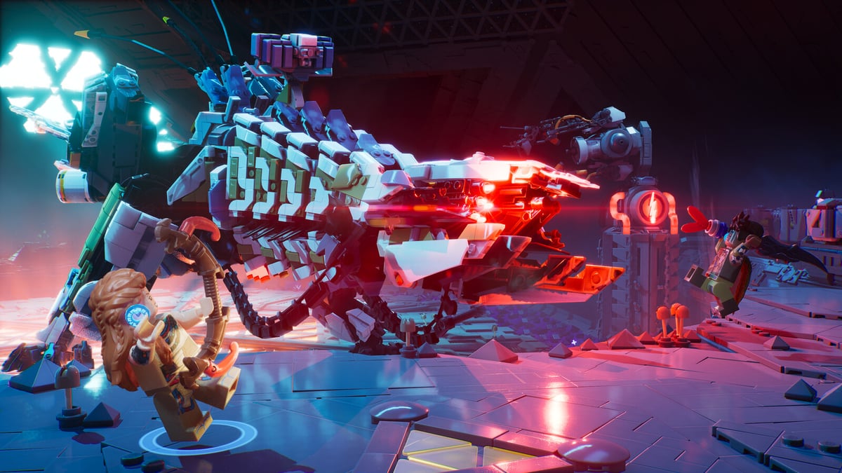 Robot Dinosaur Toys in Plastic as "Horizon" Becomes Lego