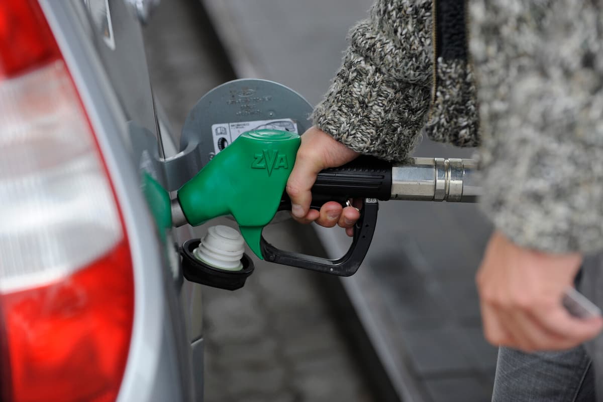 Increased prices on gasoline and diesel
