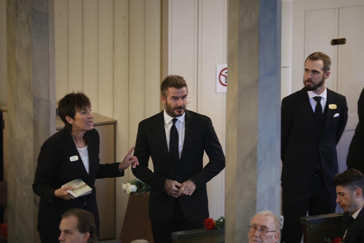 "Svennis" Laid to Rest – Beckham in Attendance