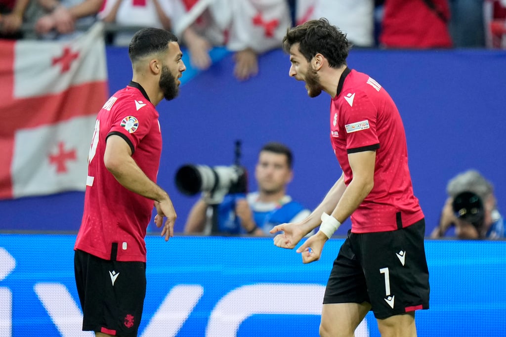 Georgia writes football history in Germany