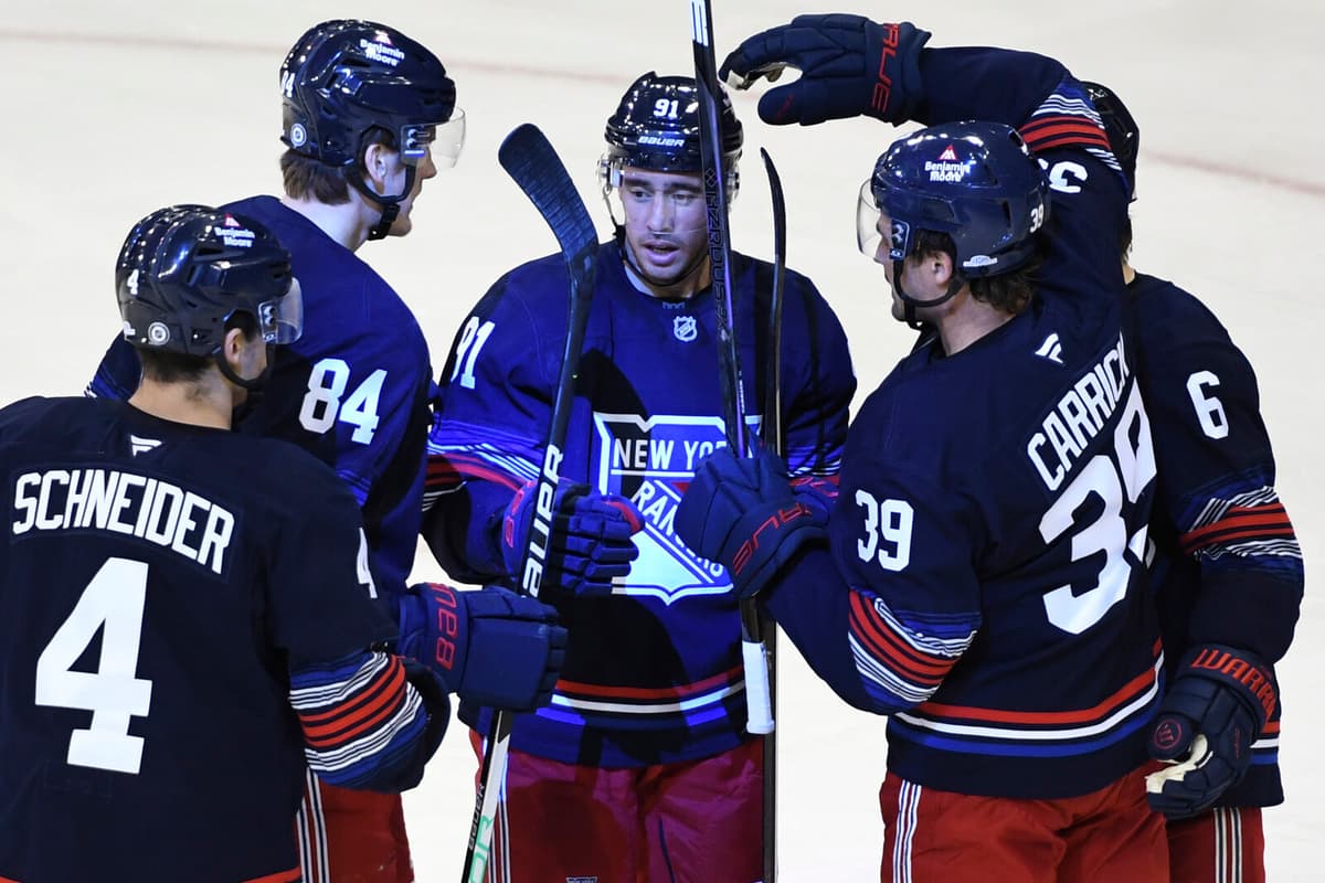 Edstrom netted as Rangers won the New York derby