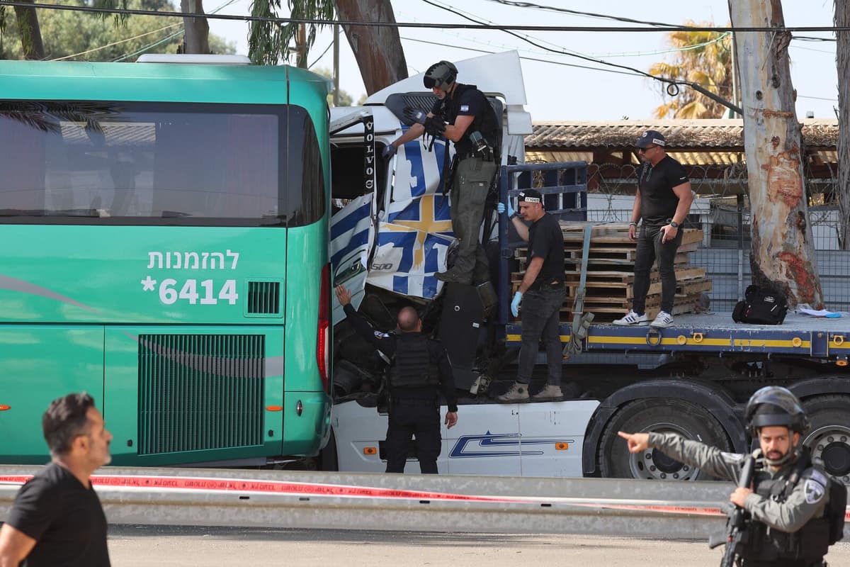 Suspected terrorist attack in Israel – many injured