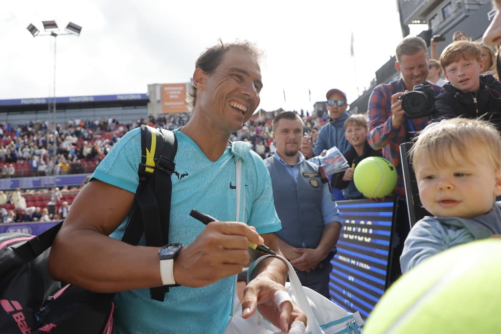 Nadal: Special feeling to meet Björn's son