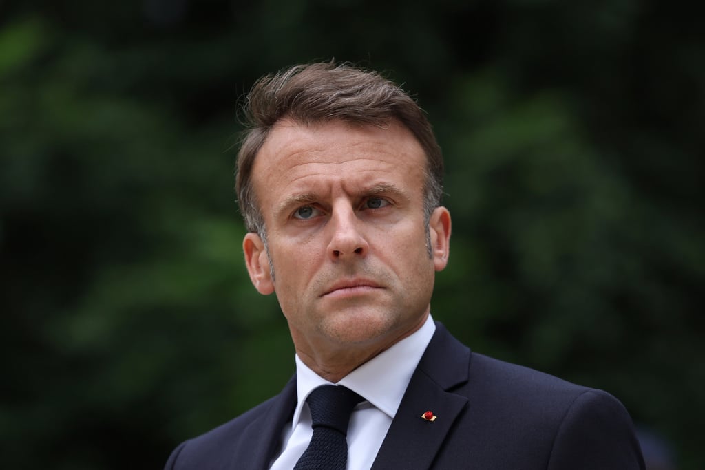 Macron calls for broad coalition