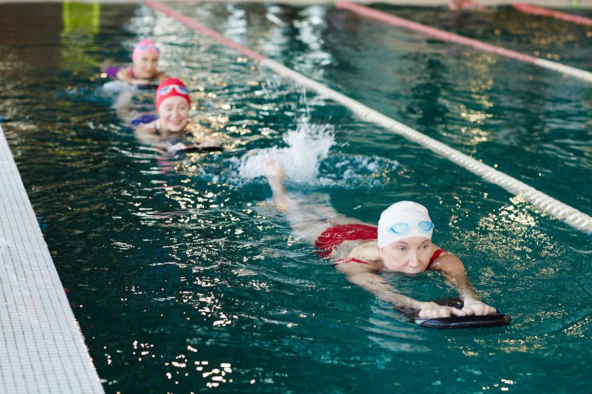 Start learning to swim as an adult