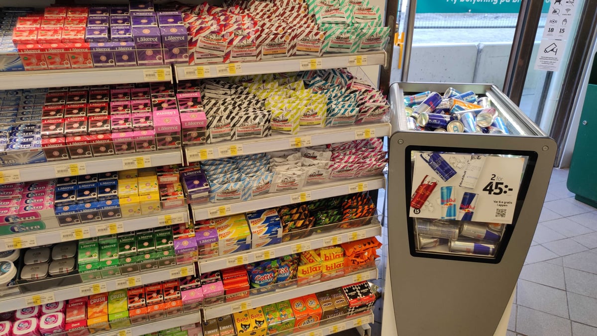 Swedish used in convenient store