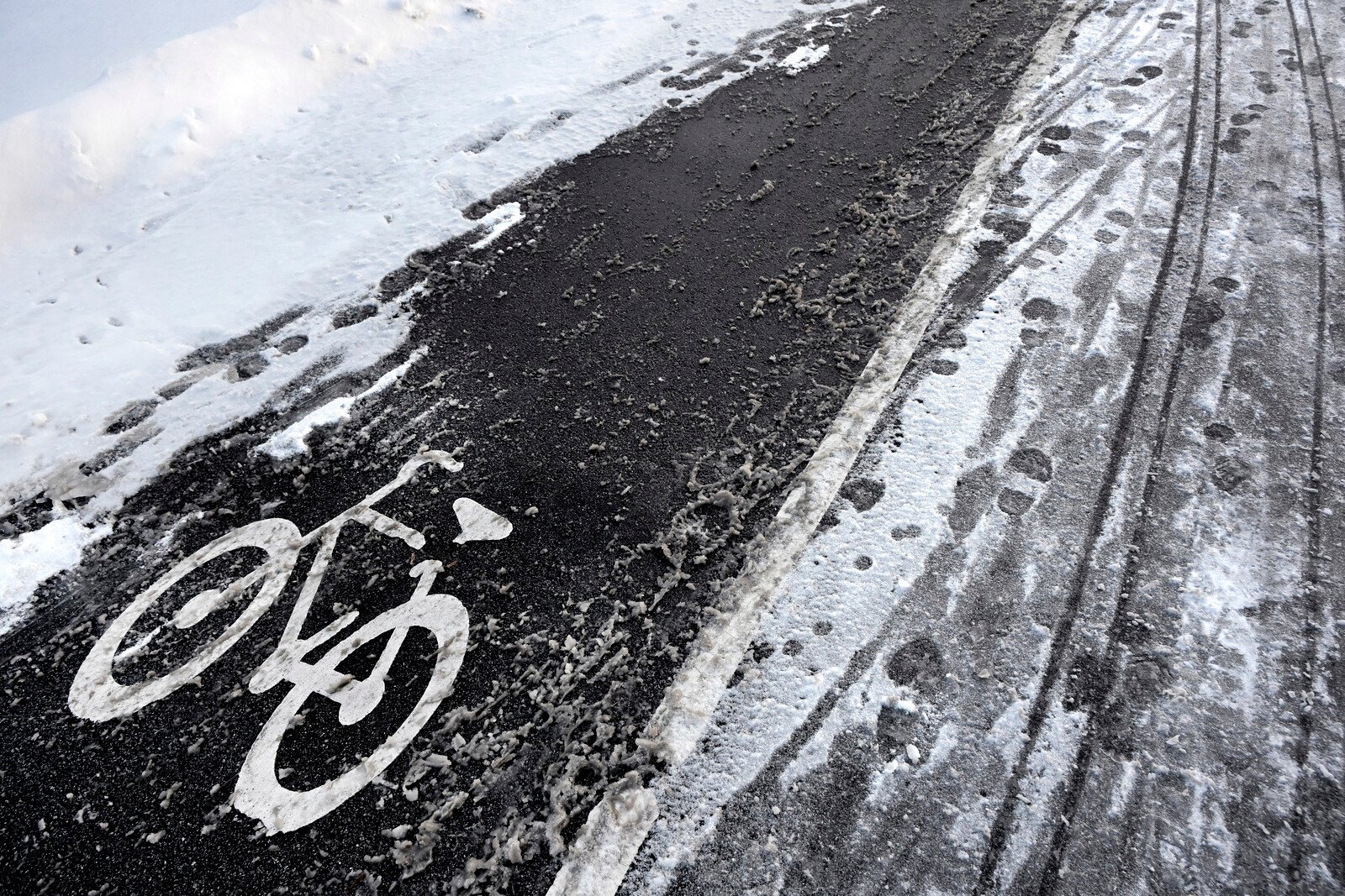Slushy weather ahead – cold