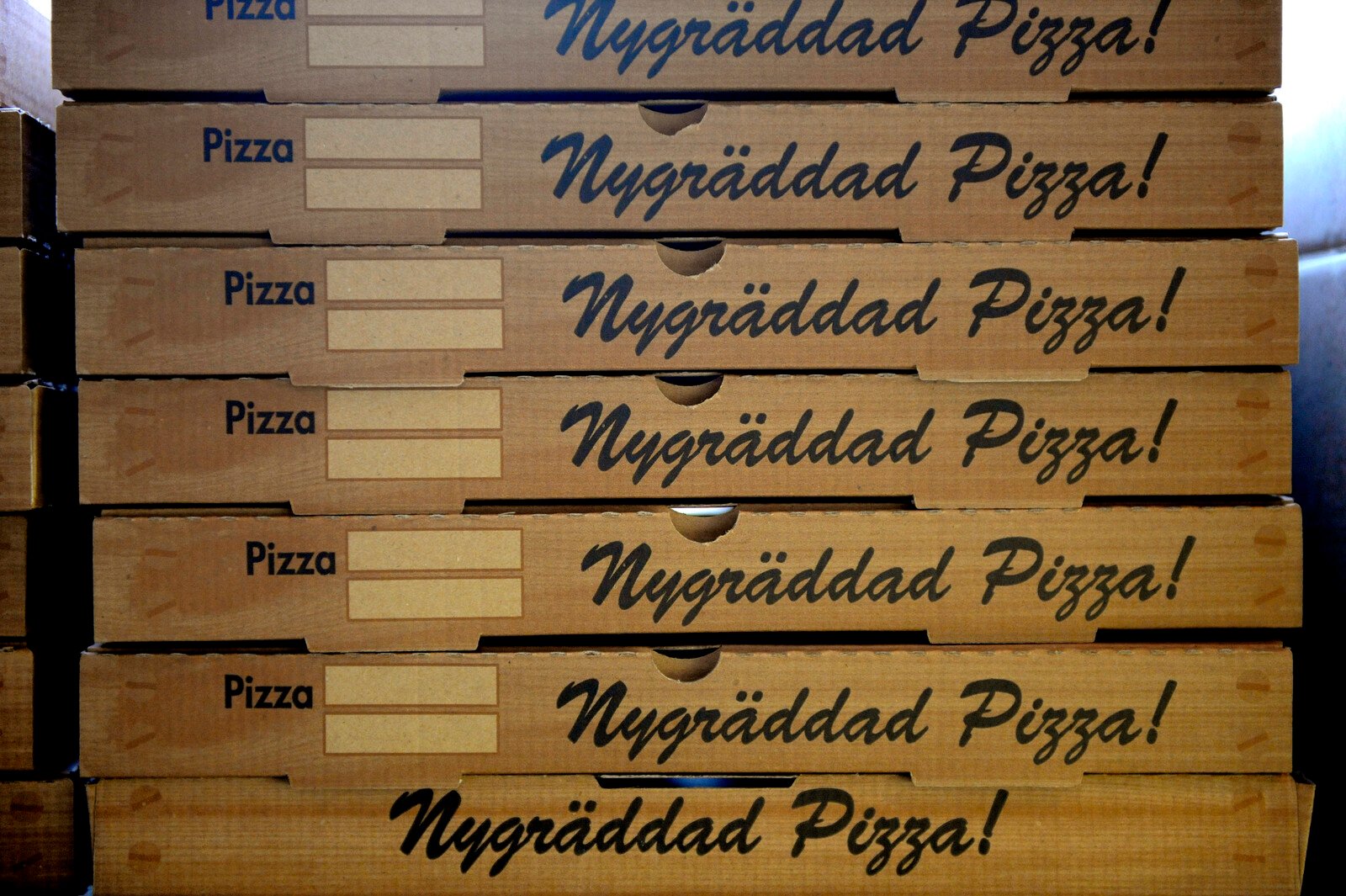 The Pizzas Ended Up in