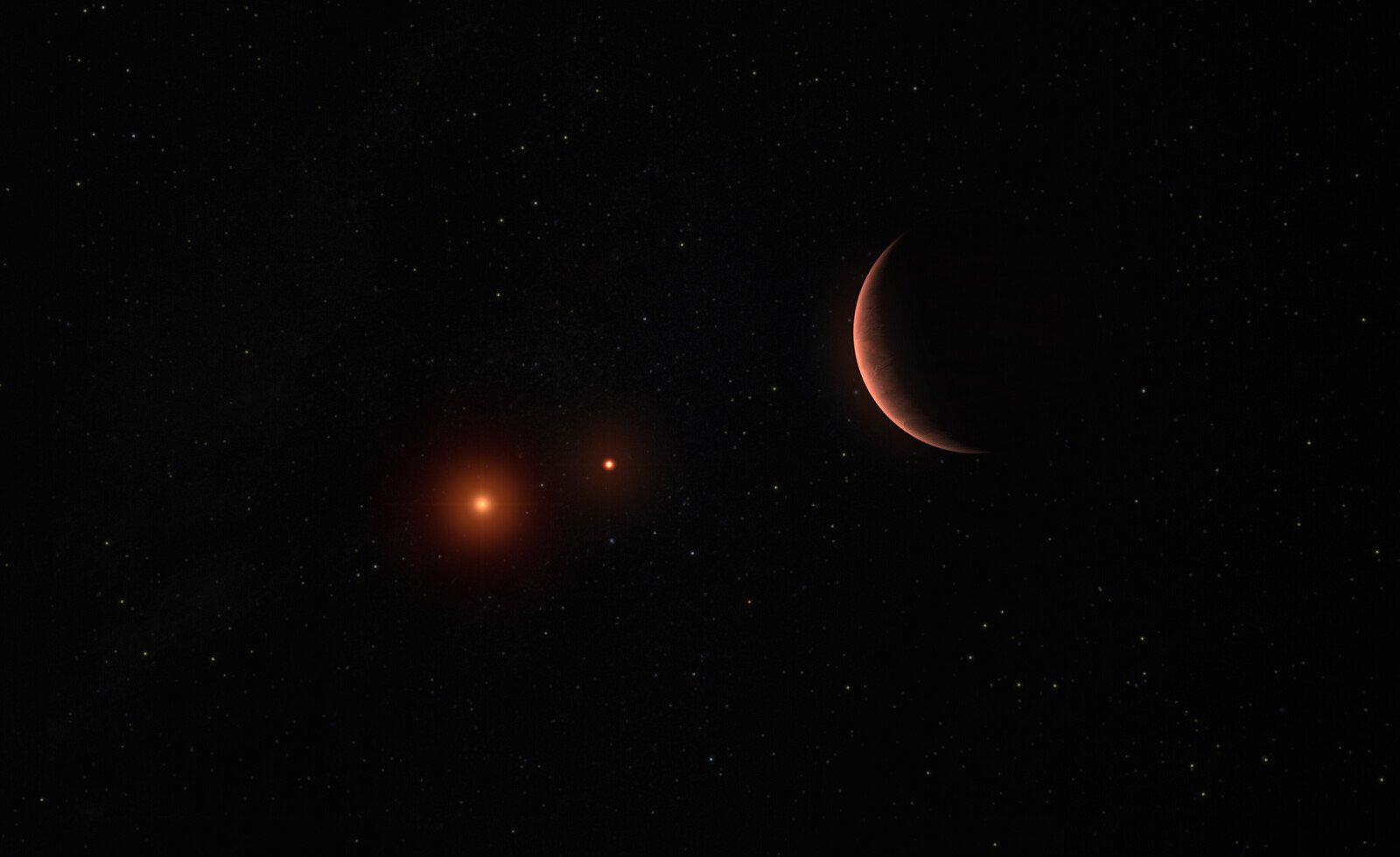 Astronomers Find Unique Planet Orbiting Two Brown Dwarf Stars