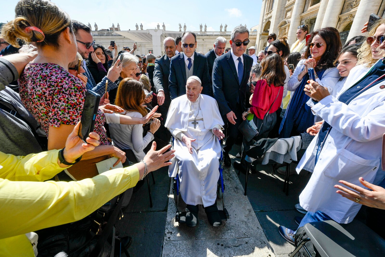 Pope Francis Donates Four Life-Saving