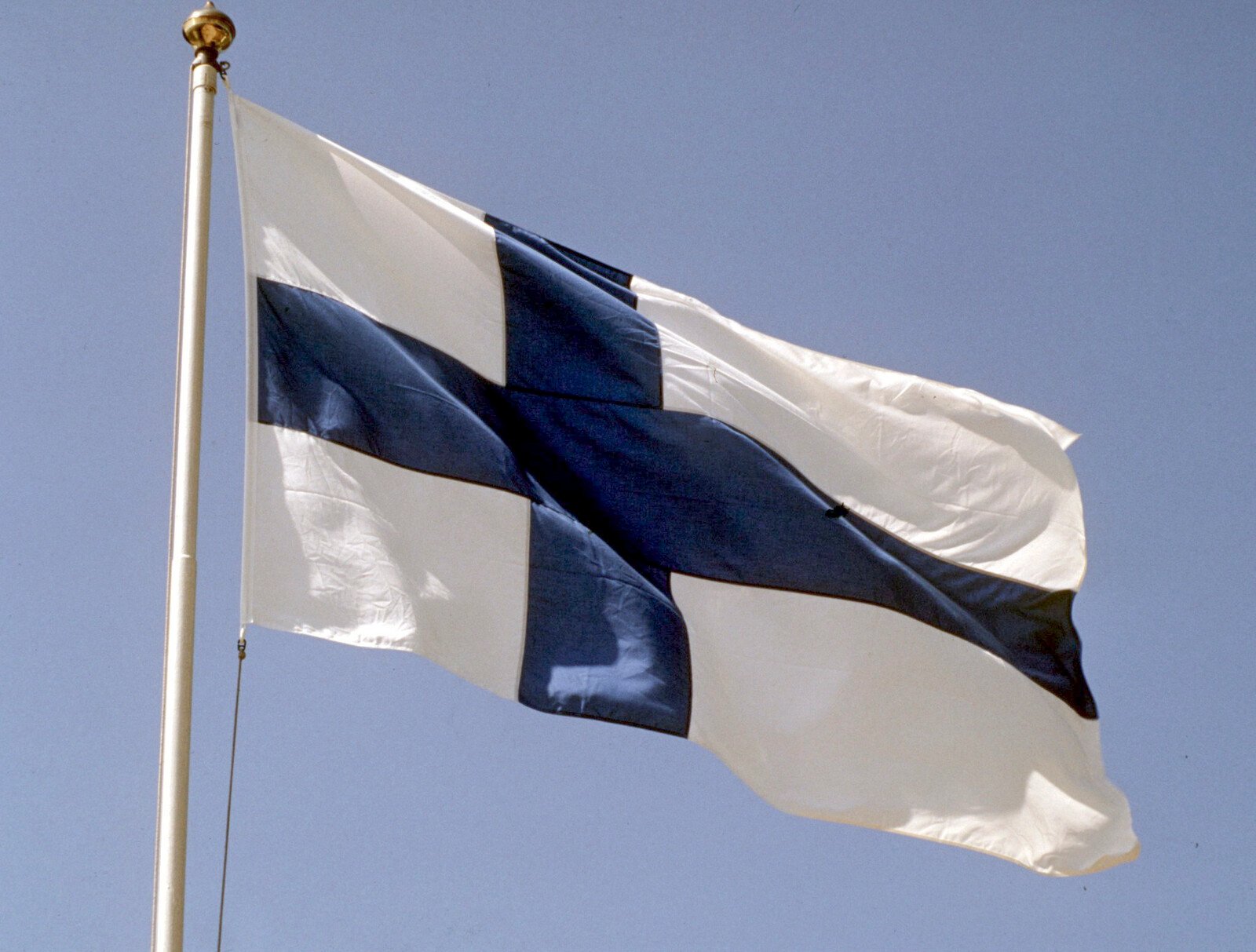 Finland Raises Flags to Honor