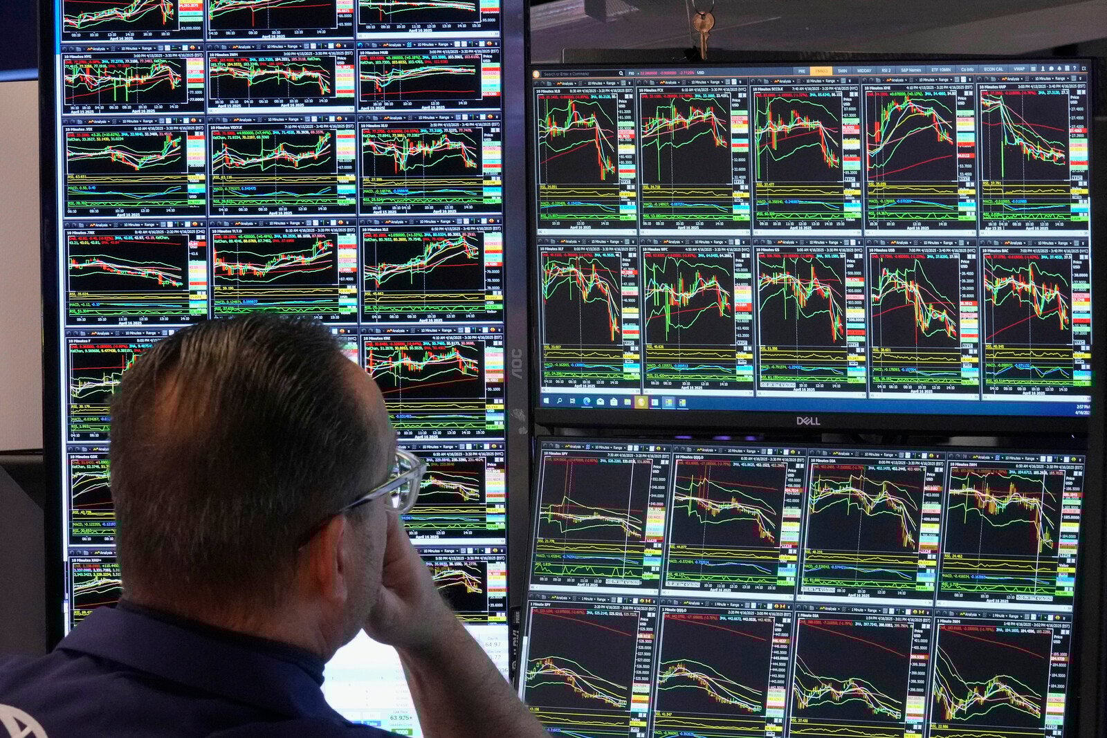 Nvidia's Warning Sends Wall Street Indices Tumbling