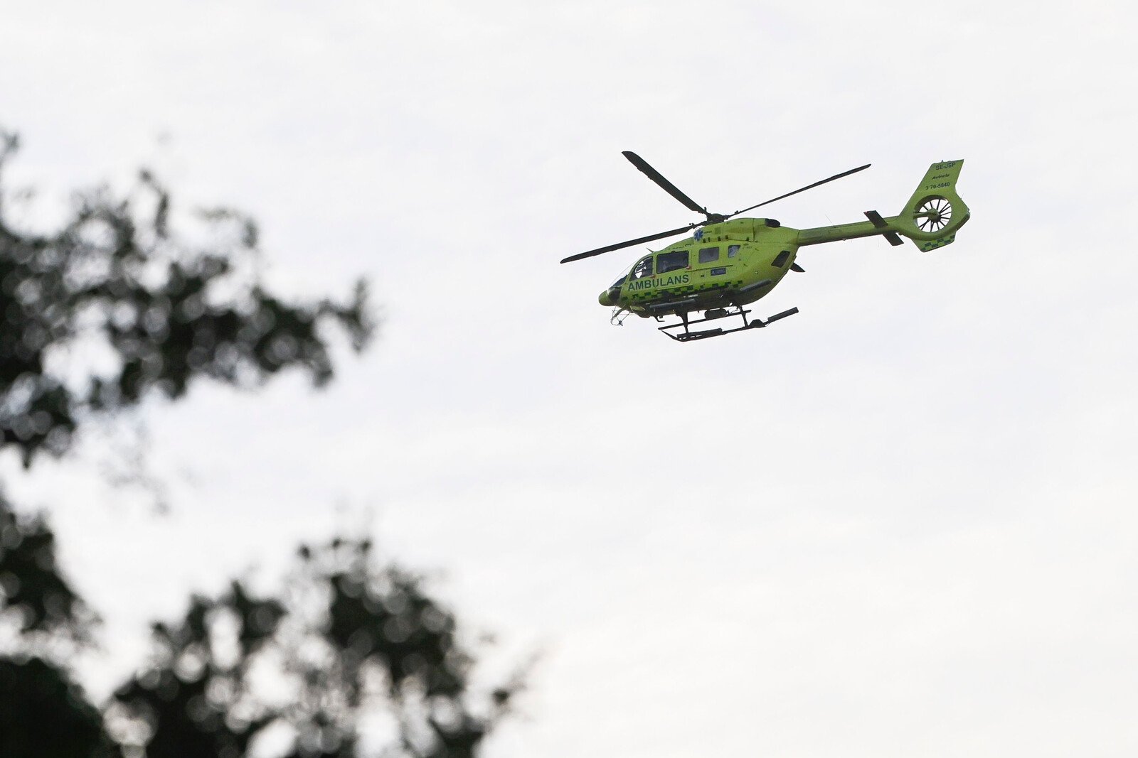 Motorcyclist Seriously Injured in Collision Near Nynäshamn