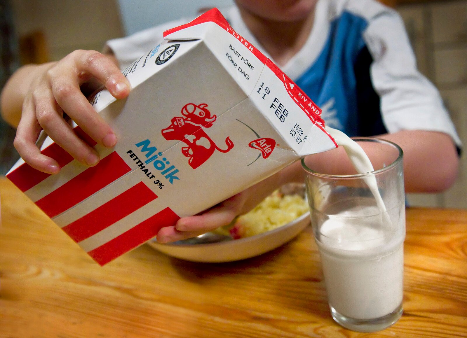 Less milk, more poultry on
