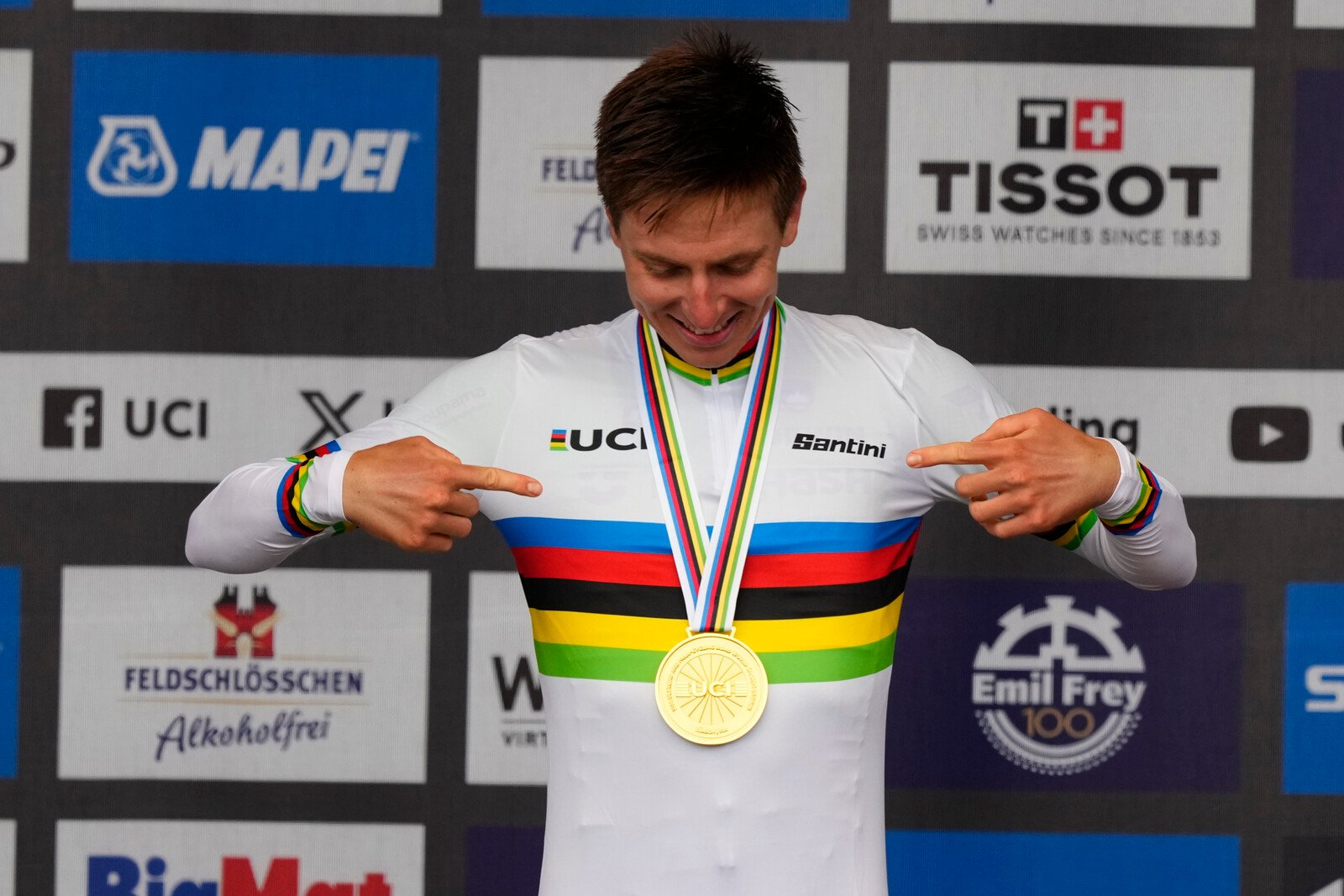 Pogacar makes history after winning the World Championship