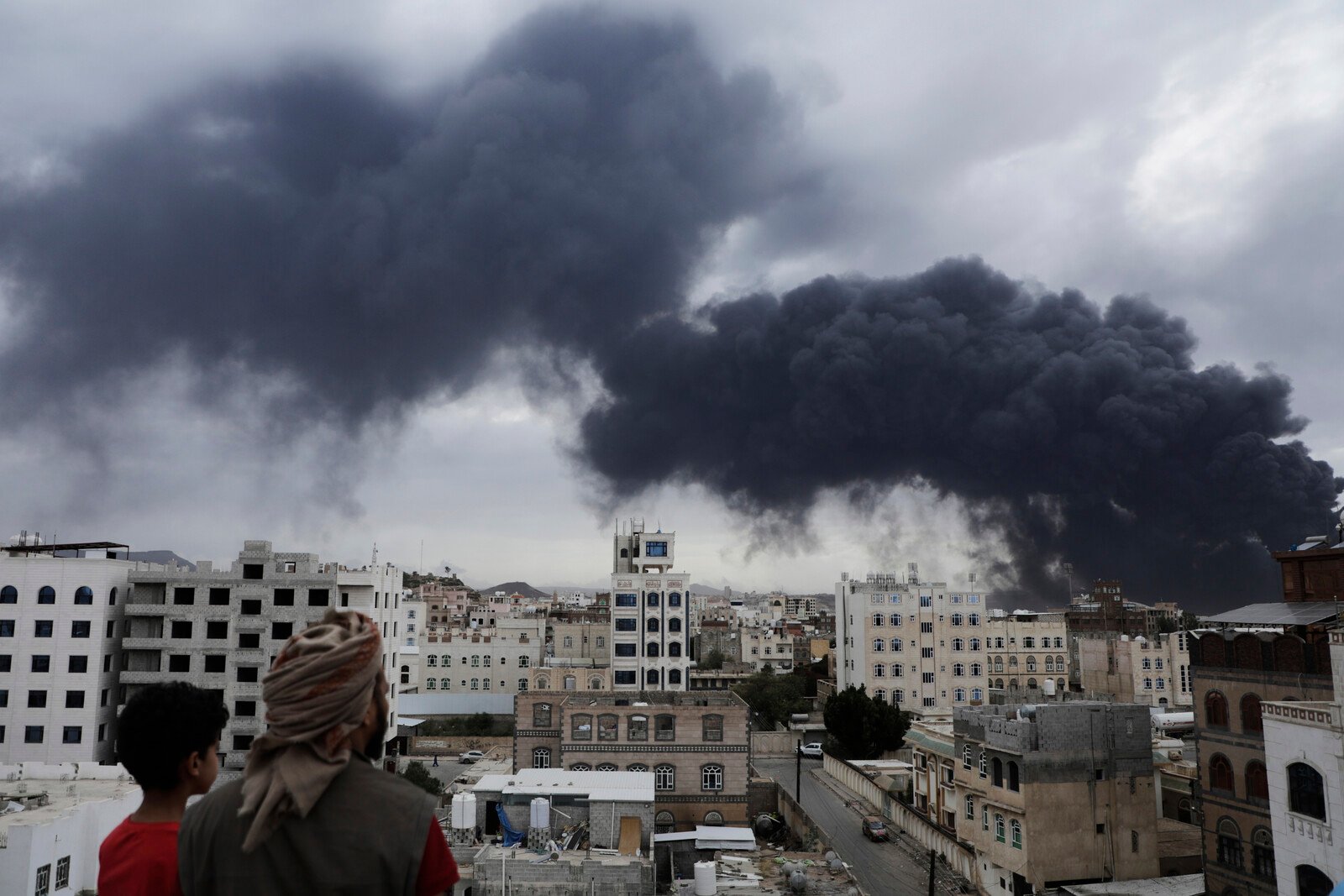 Air Strikes Hit Yemen's Capital Sanaa and Airport