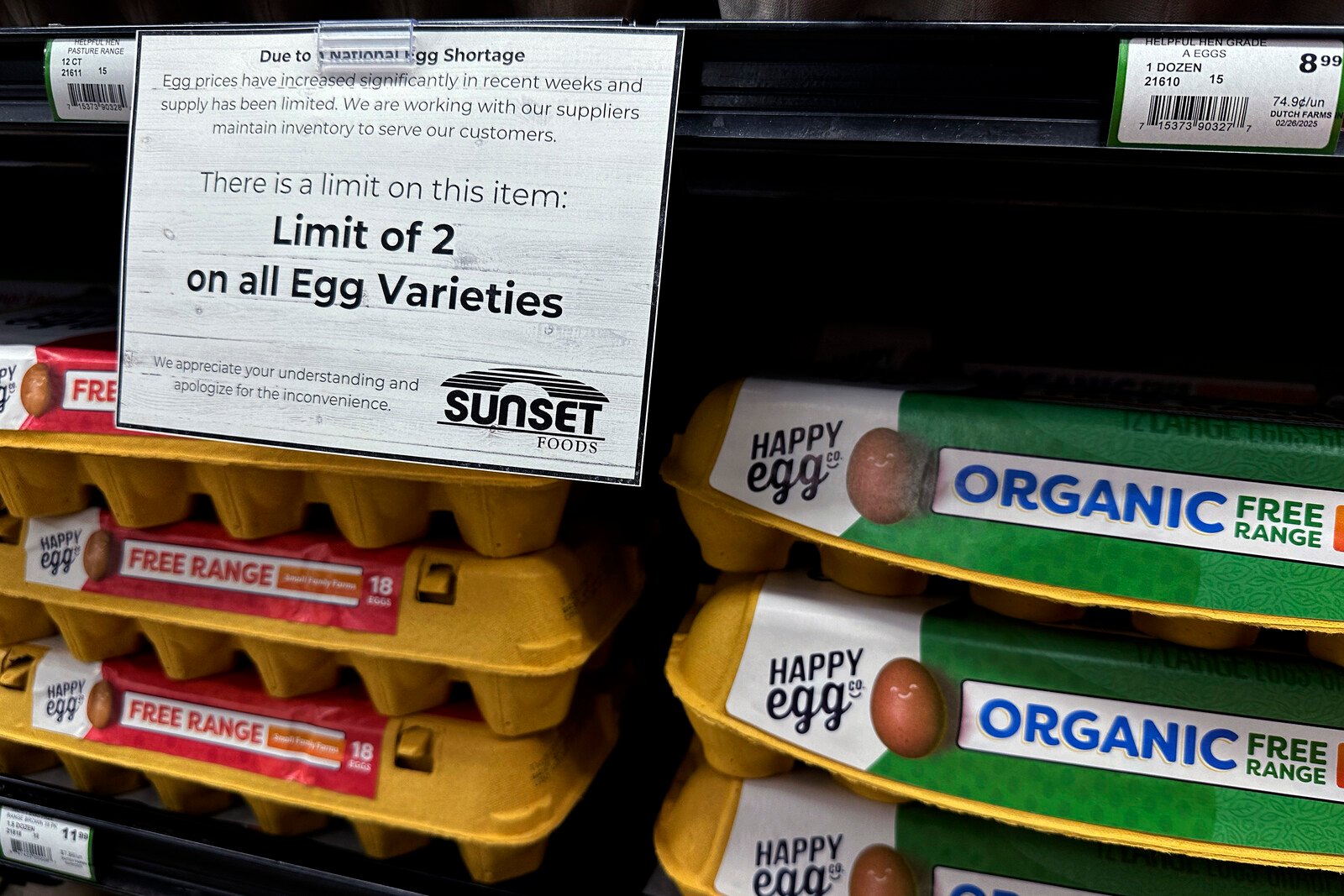 Egg smuggling to the USA
