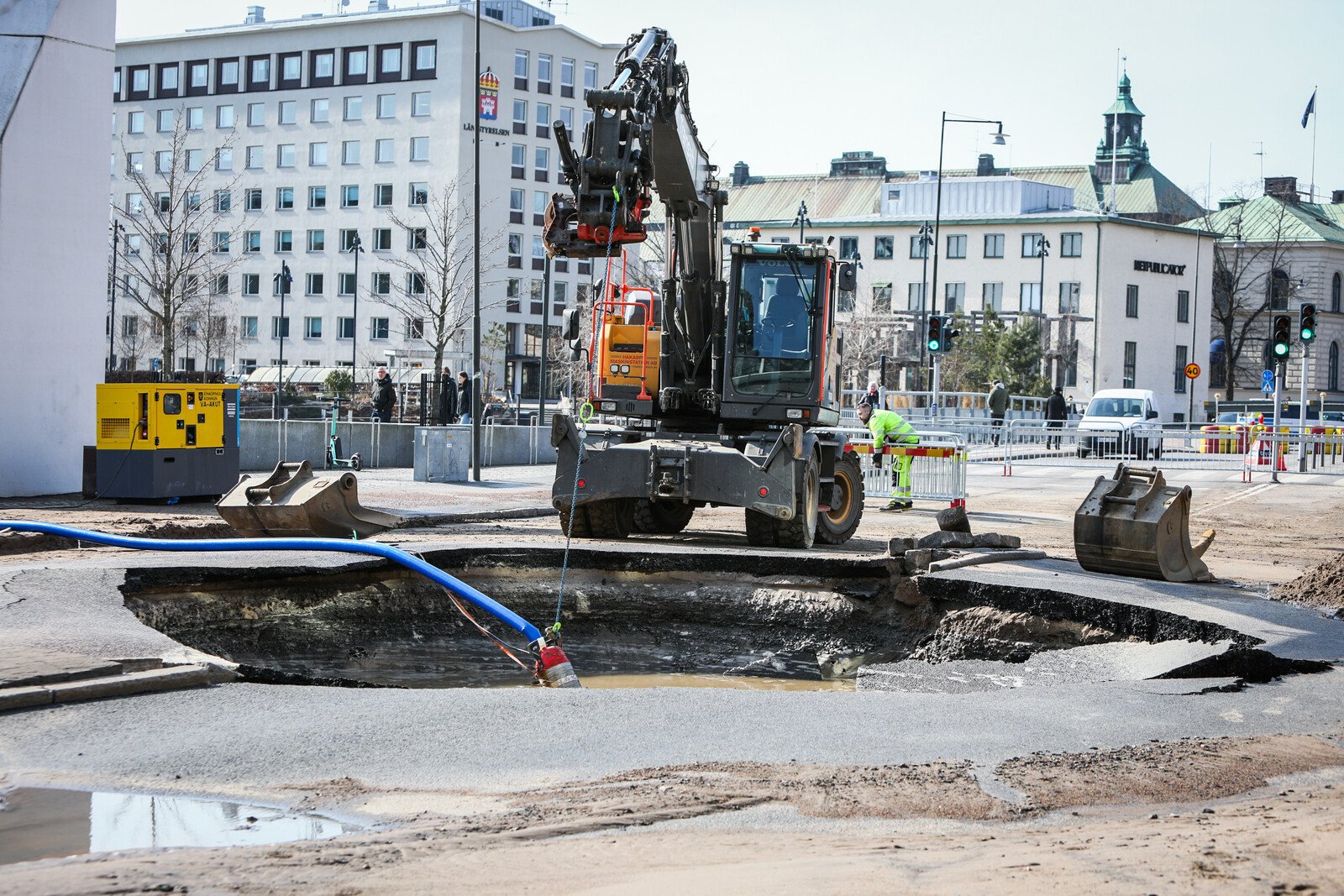 Jönköping Water Leak Spurs Repair