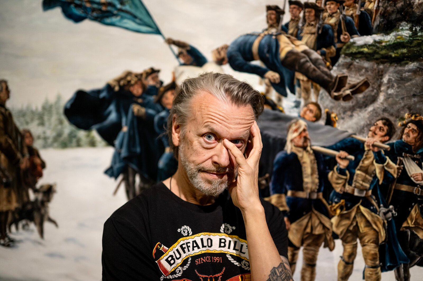 Ernst Billgren Reimagines Karl XII at Stockholm's National Museum