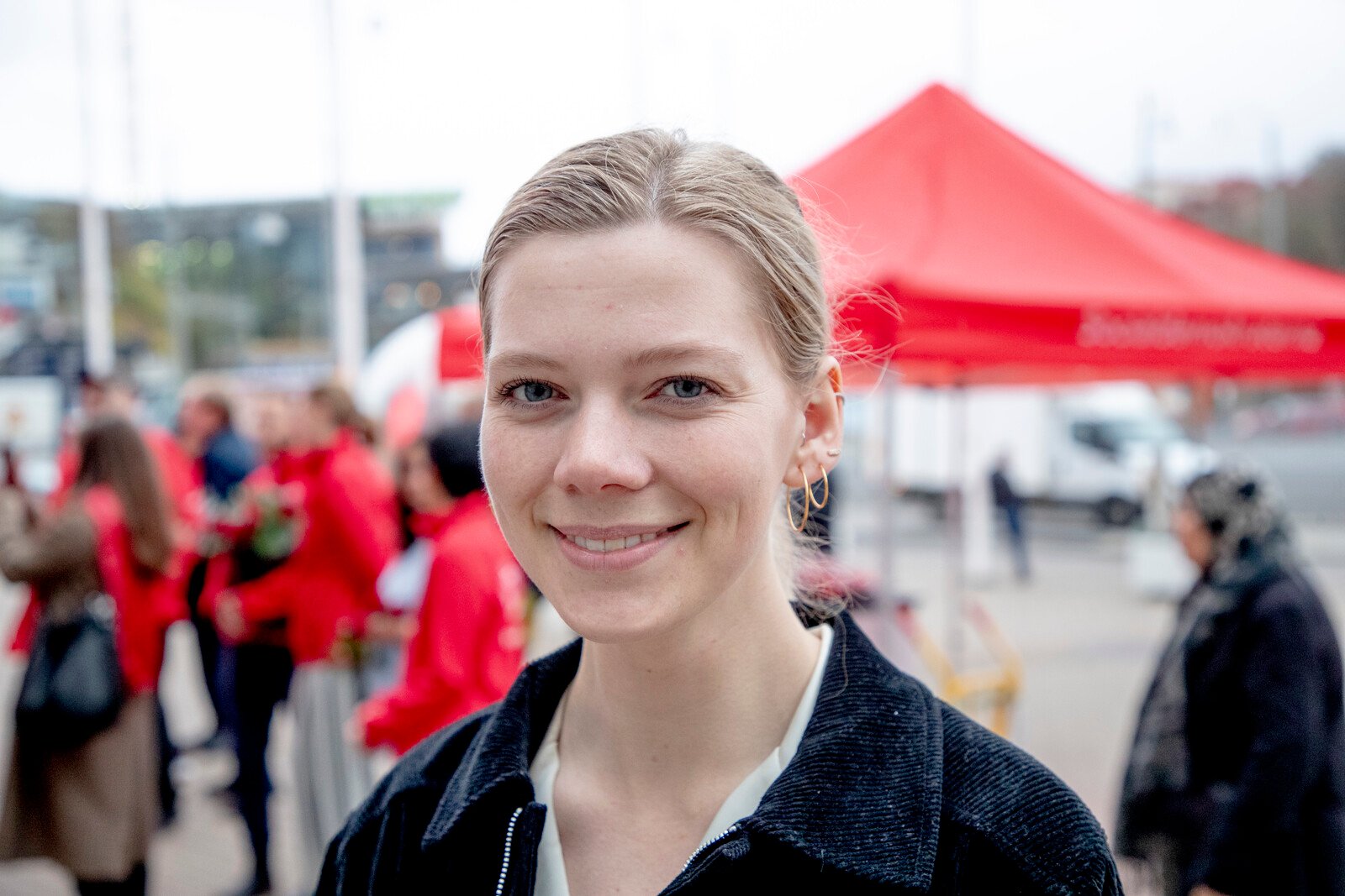 The SSU Chairperson Lisa Nåbo