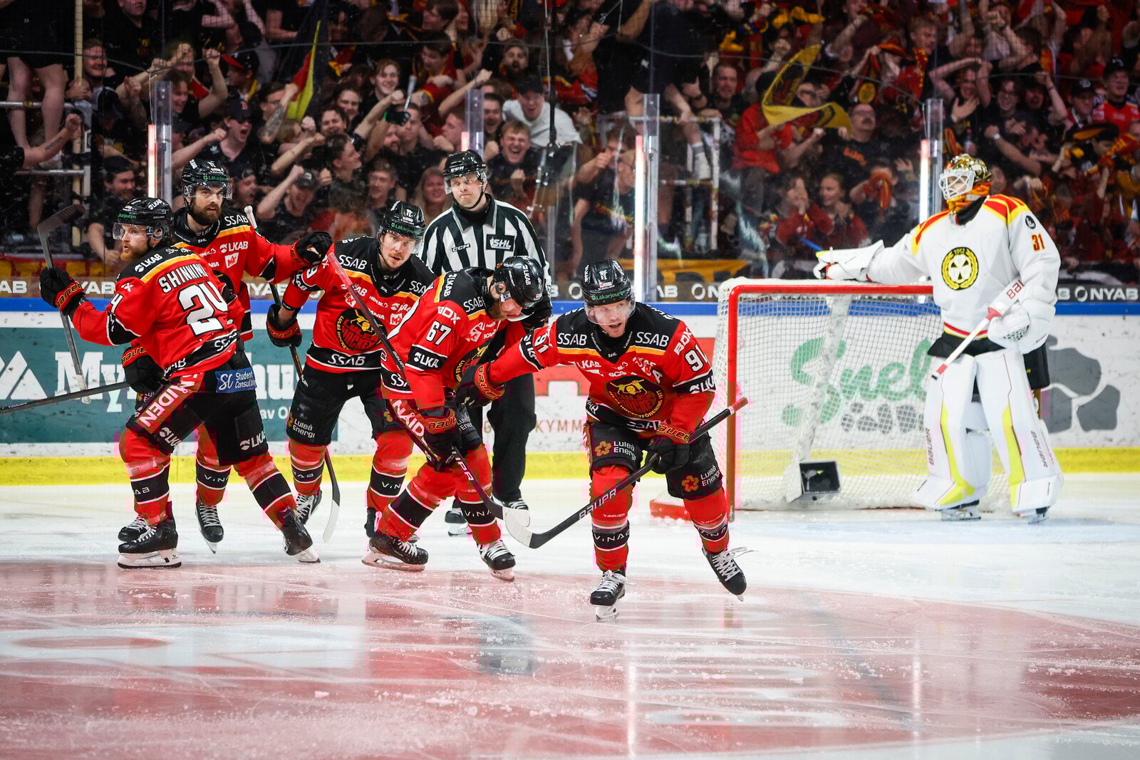 Luleå Wins First Swedish Championship Gold in 29 Years