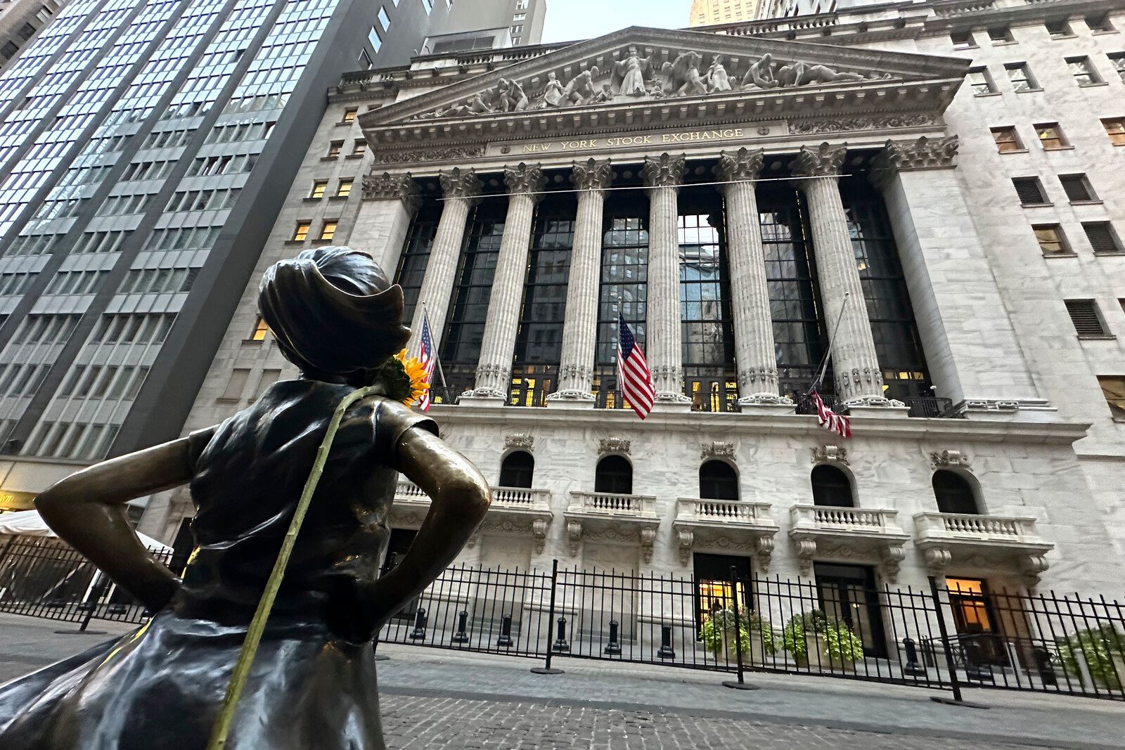 Still Happy Faces on Wall Street