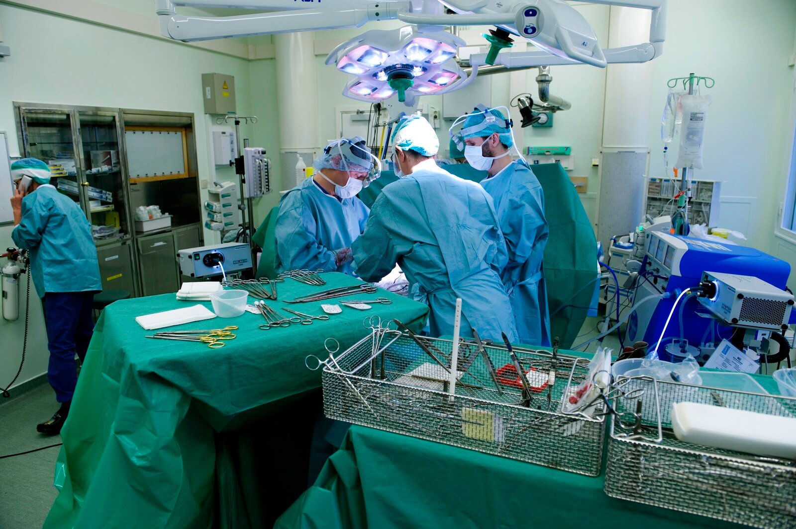 Metal object in the stomach