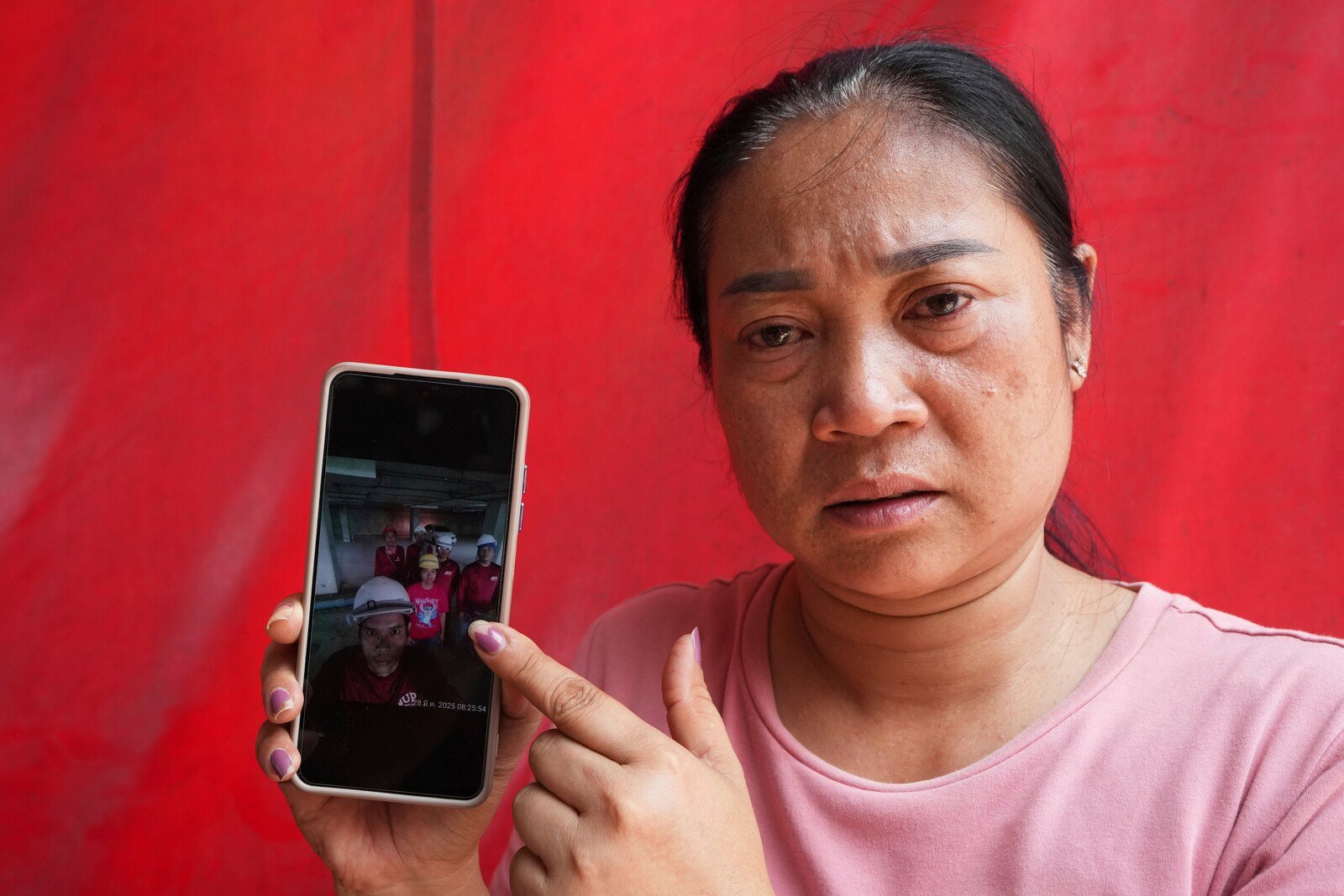 Families Hold Vigil at Bangkok