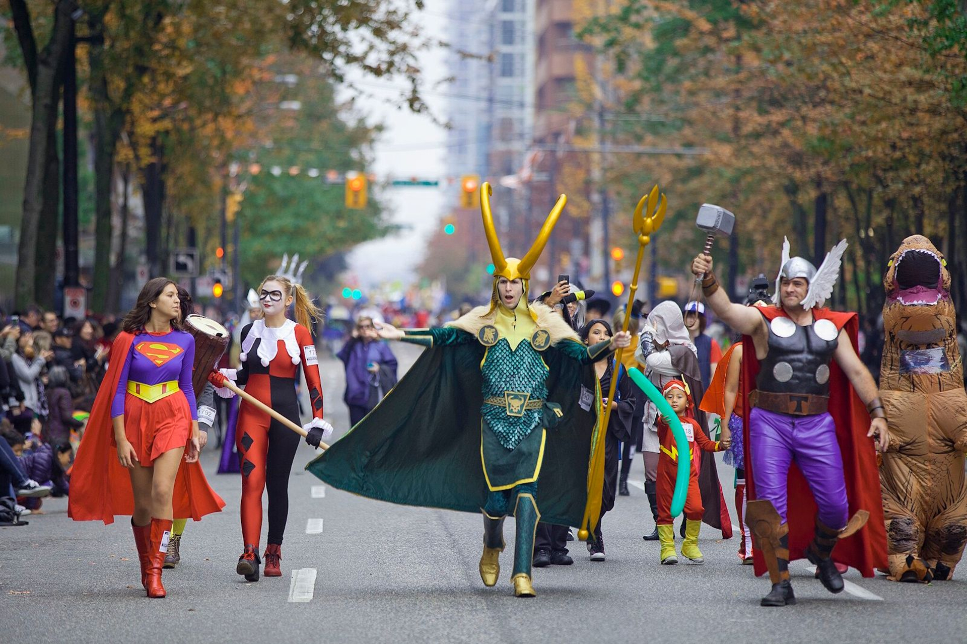 GoToVan - Halloween Parade with Marvel's Thor & Loke