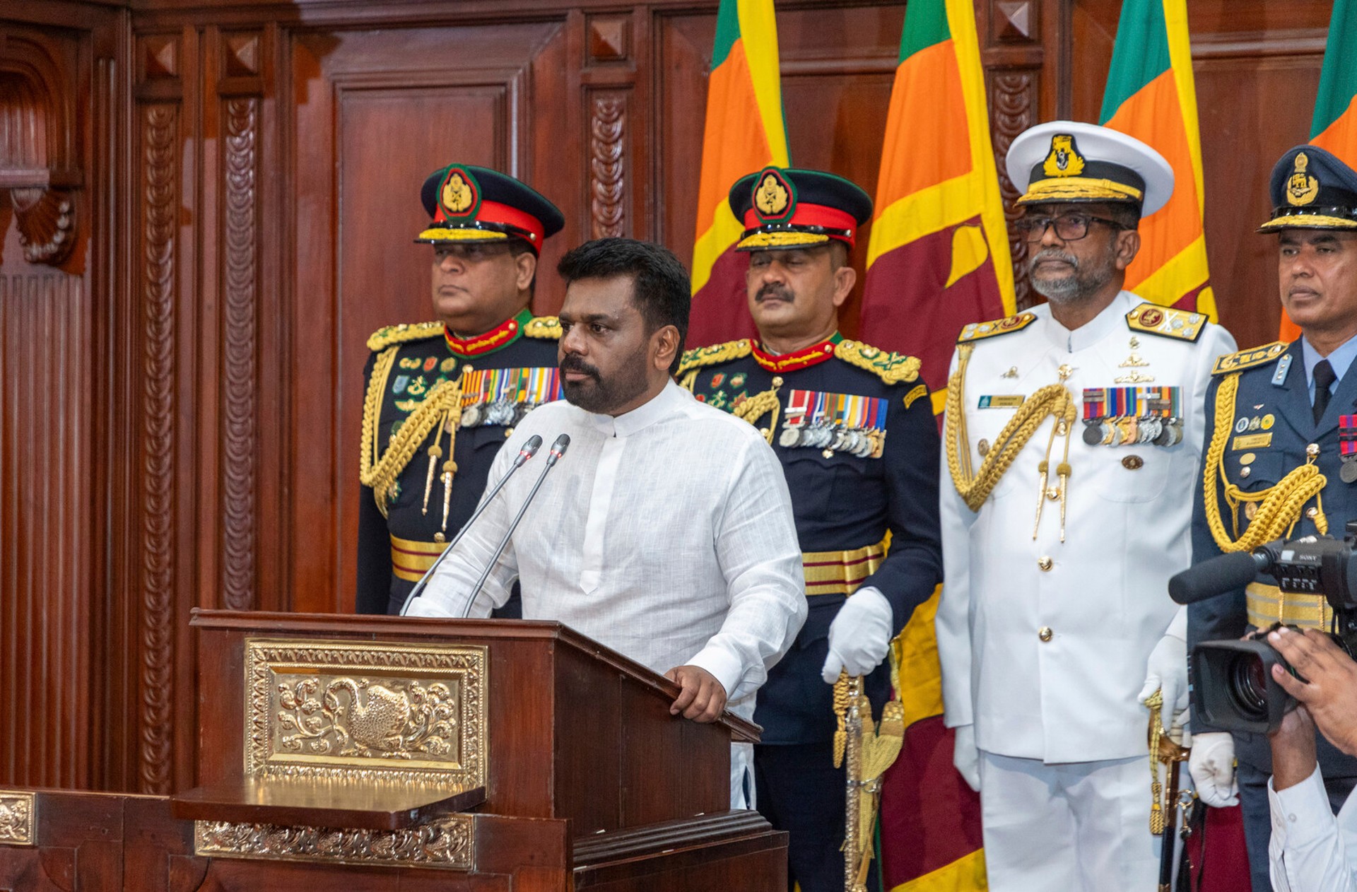 Sri Lanka's new president: "I'm