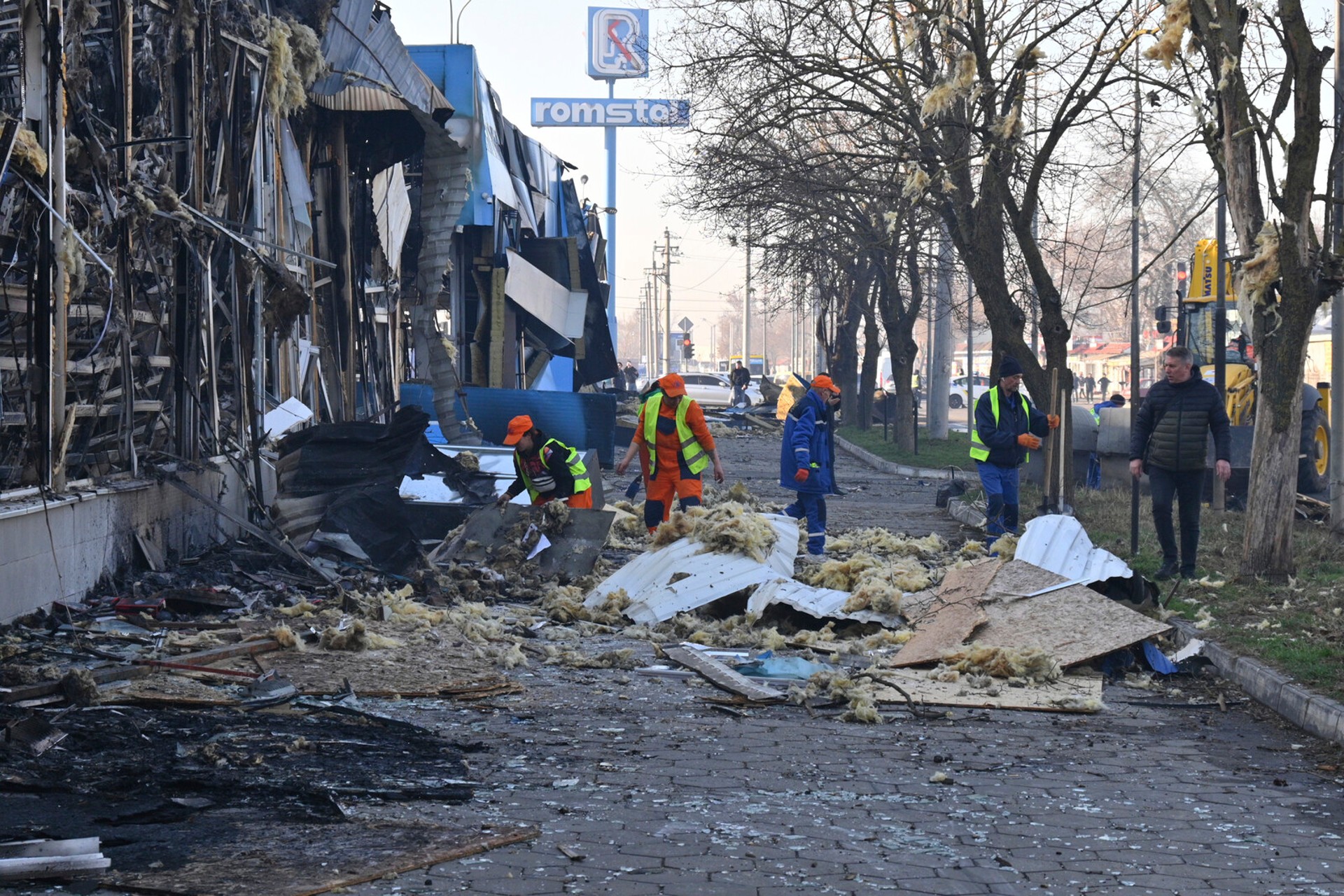 Russian Drone Strike Sparks Fires and Injuries in Odessa