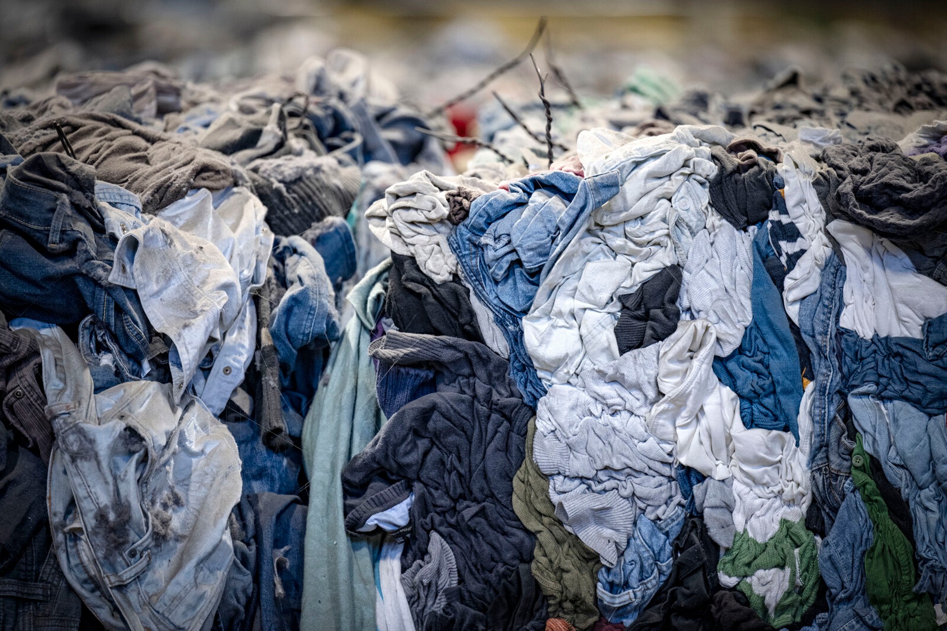 Long journey for textile waste