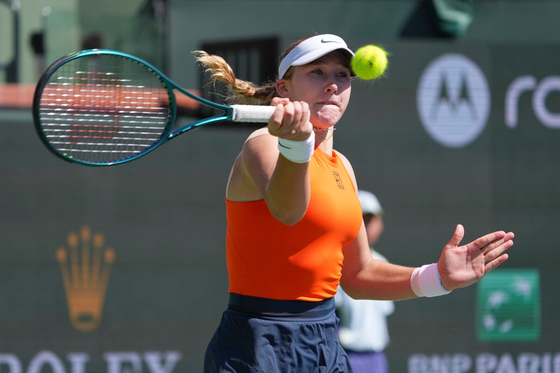 Russian Tennis Prodigy Faces Online Backlash After Miami Loss