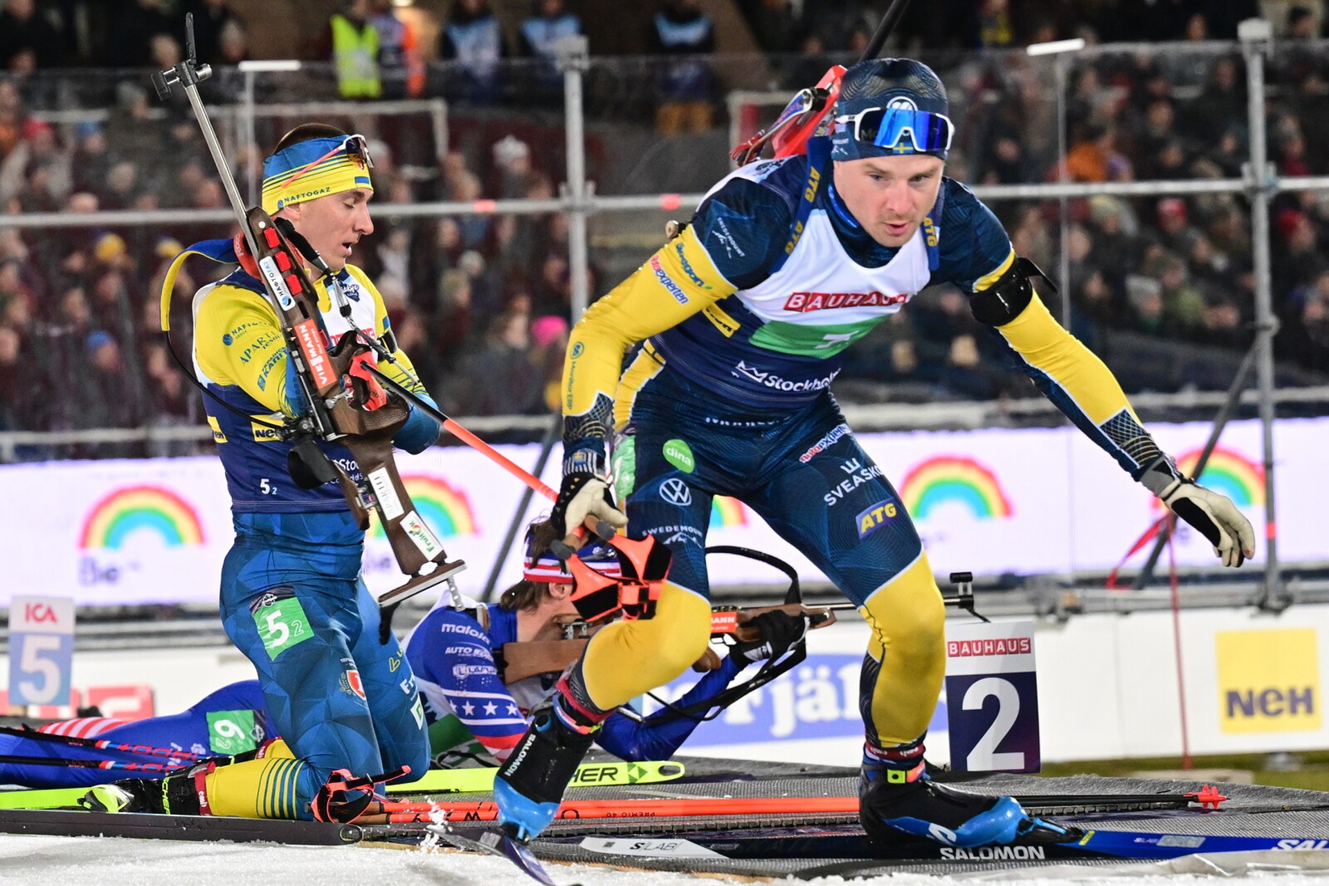 Sweden second in single mixed