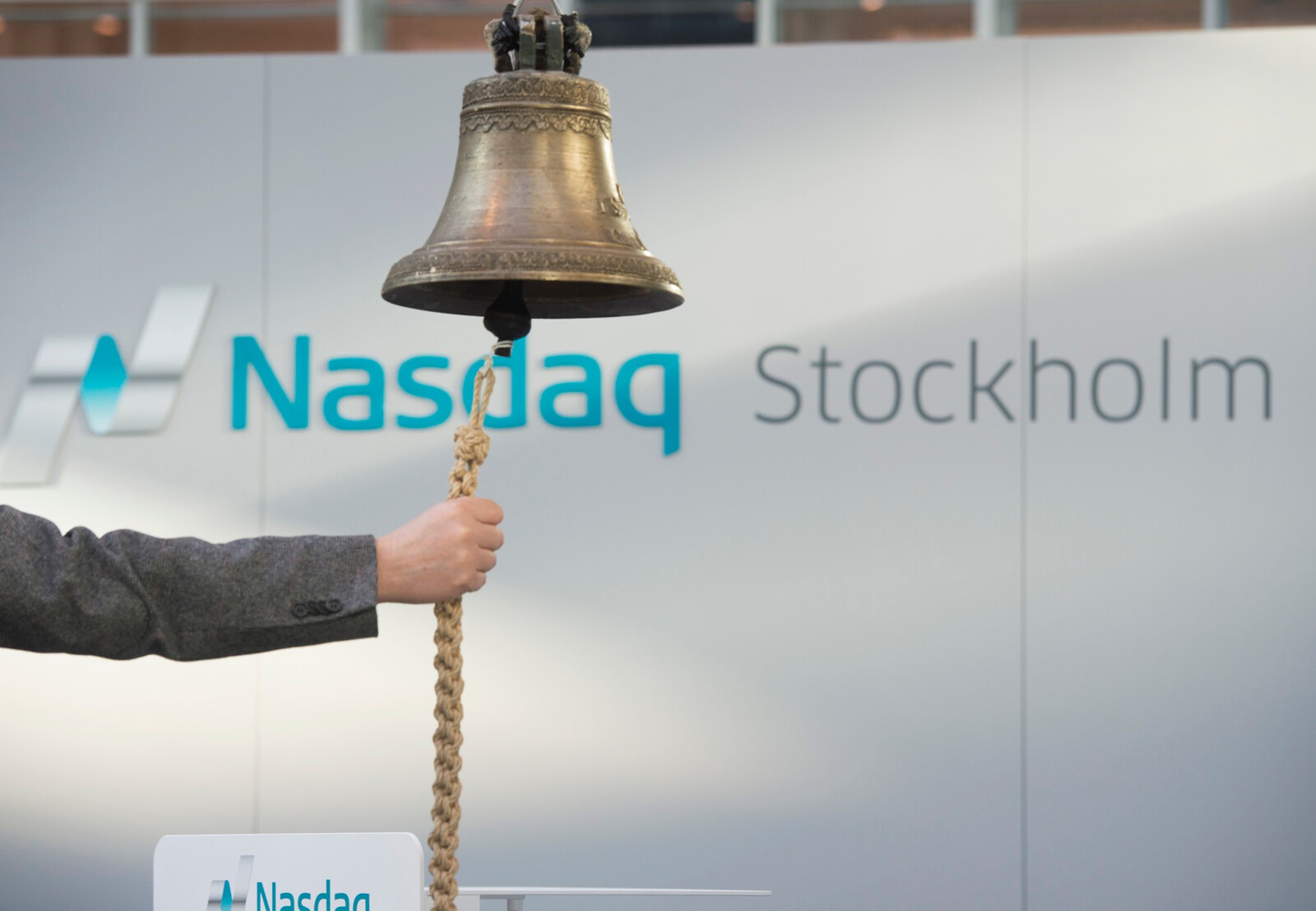 Stockholm ended the stock market