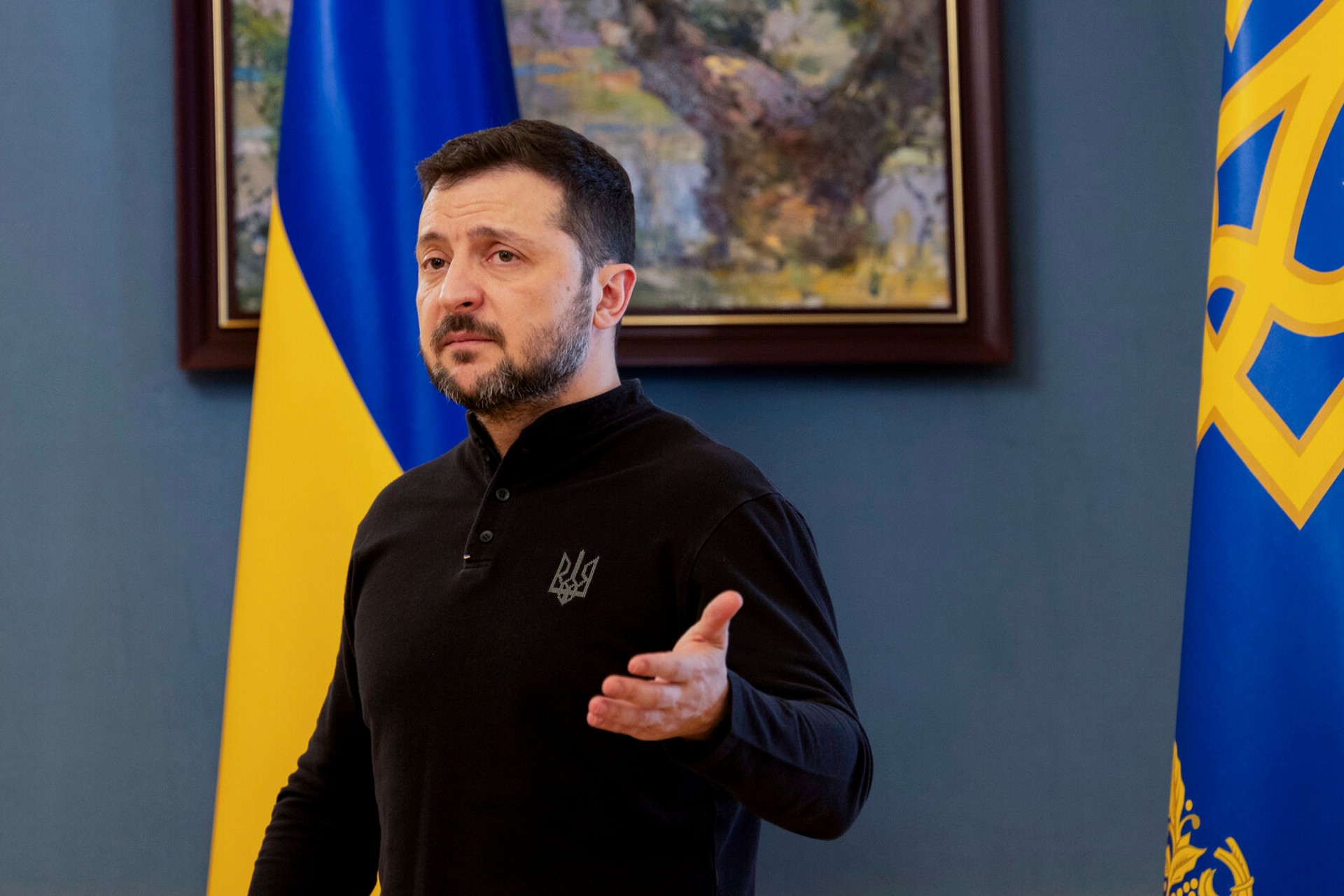 Zelensky positive – wants to talk to Trump