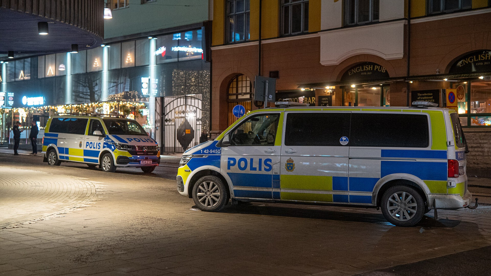 Suspected murder in parking garage in Norrköping