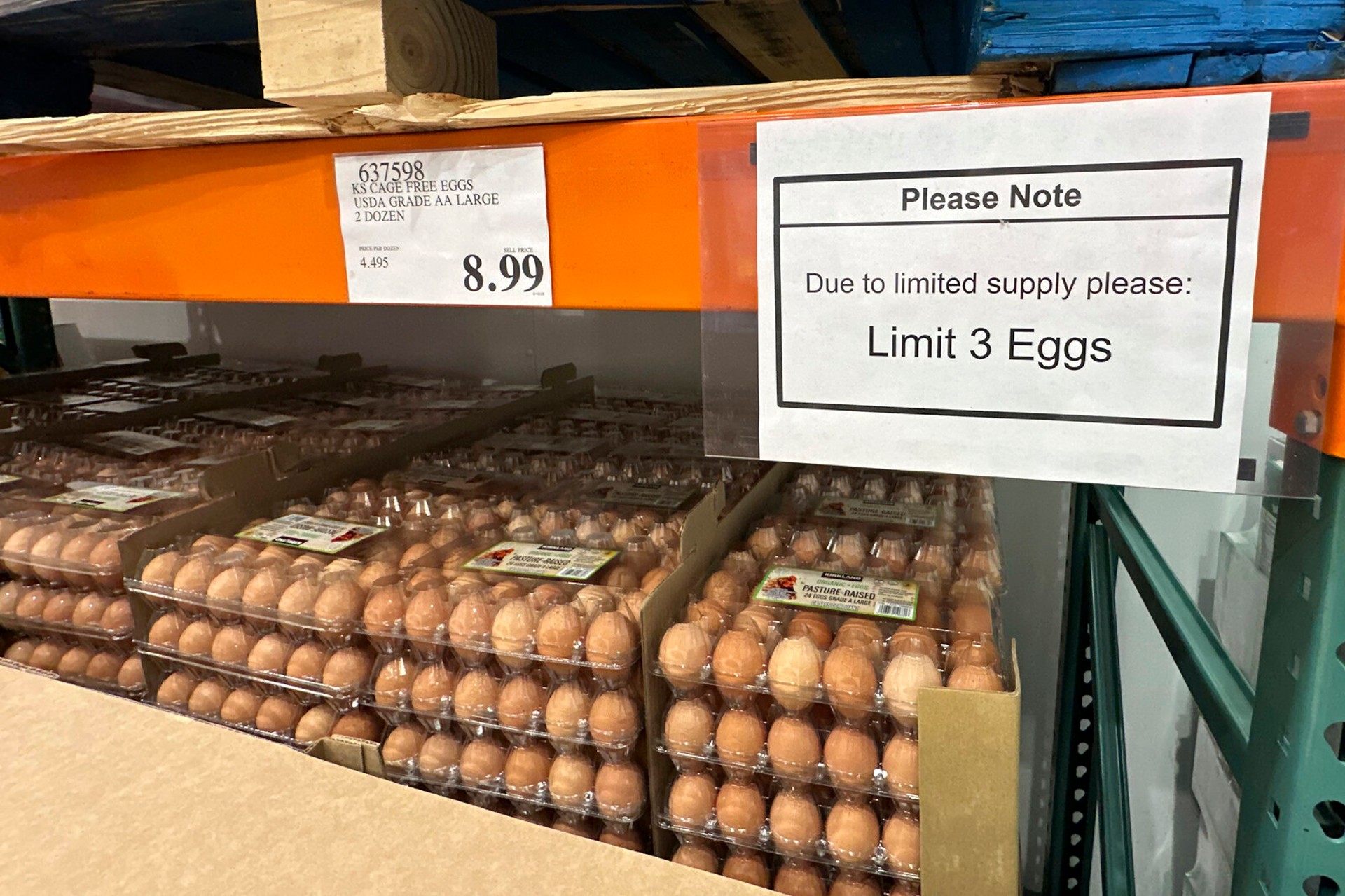 USA asks Sweden and Denmark for help in the egg crisis