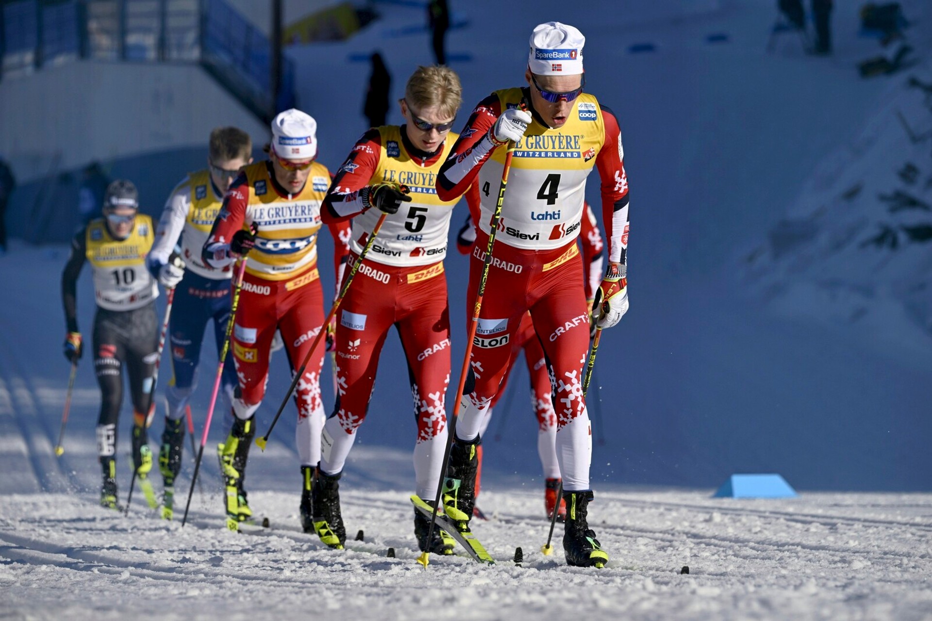 Poromaa Frustrated After Norwegians Dominate Lahtis Ski Race