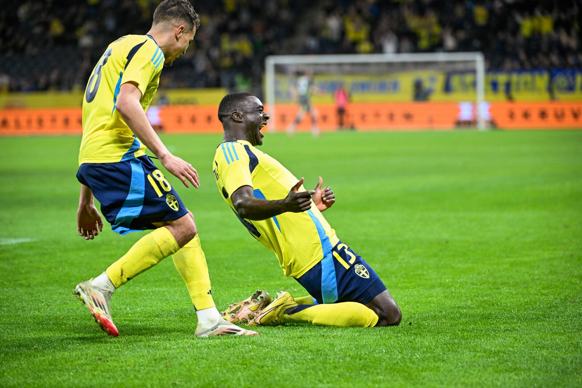 Sweden Triumphs 5-1 Over Northern Ireland in Friendly Match