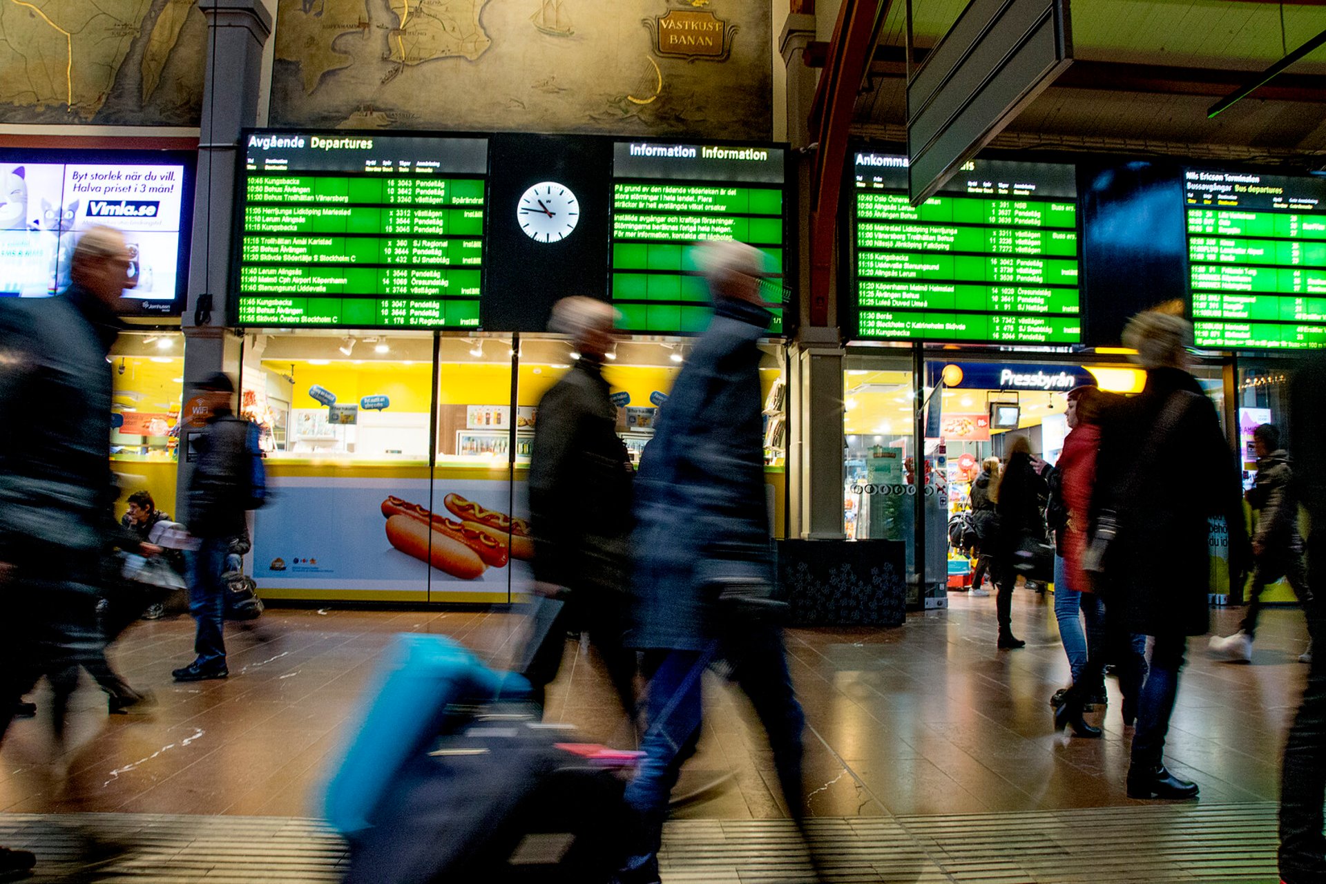 Stop in Train Traffic – after Power Failure in Gothenburg