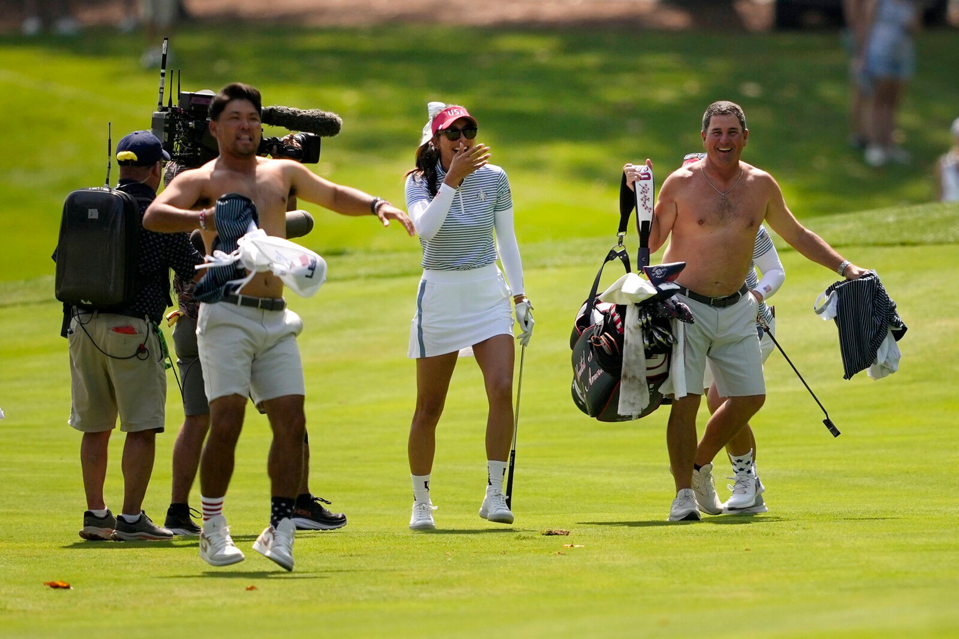 USA on its way to stripping Europe of the Solheim Cup