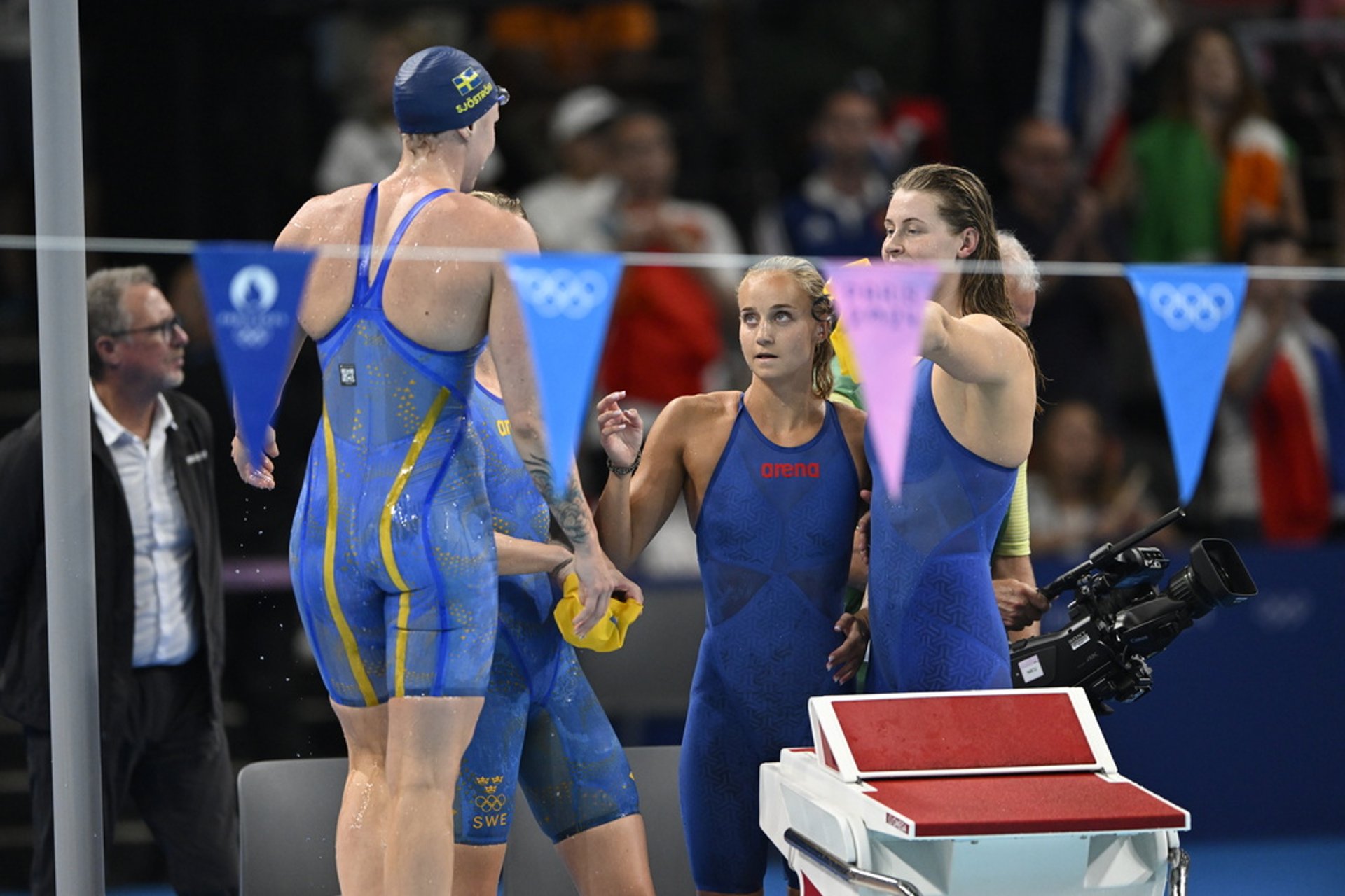 Sweden finishes seventh in medley relay at the Olympic Games