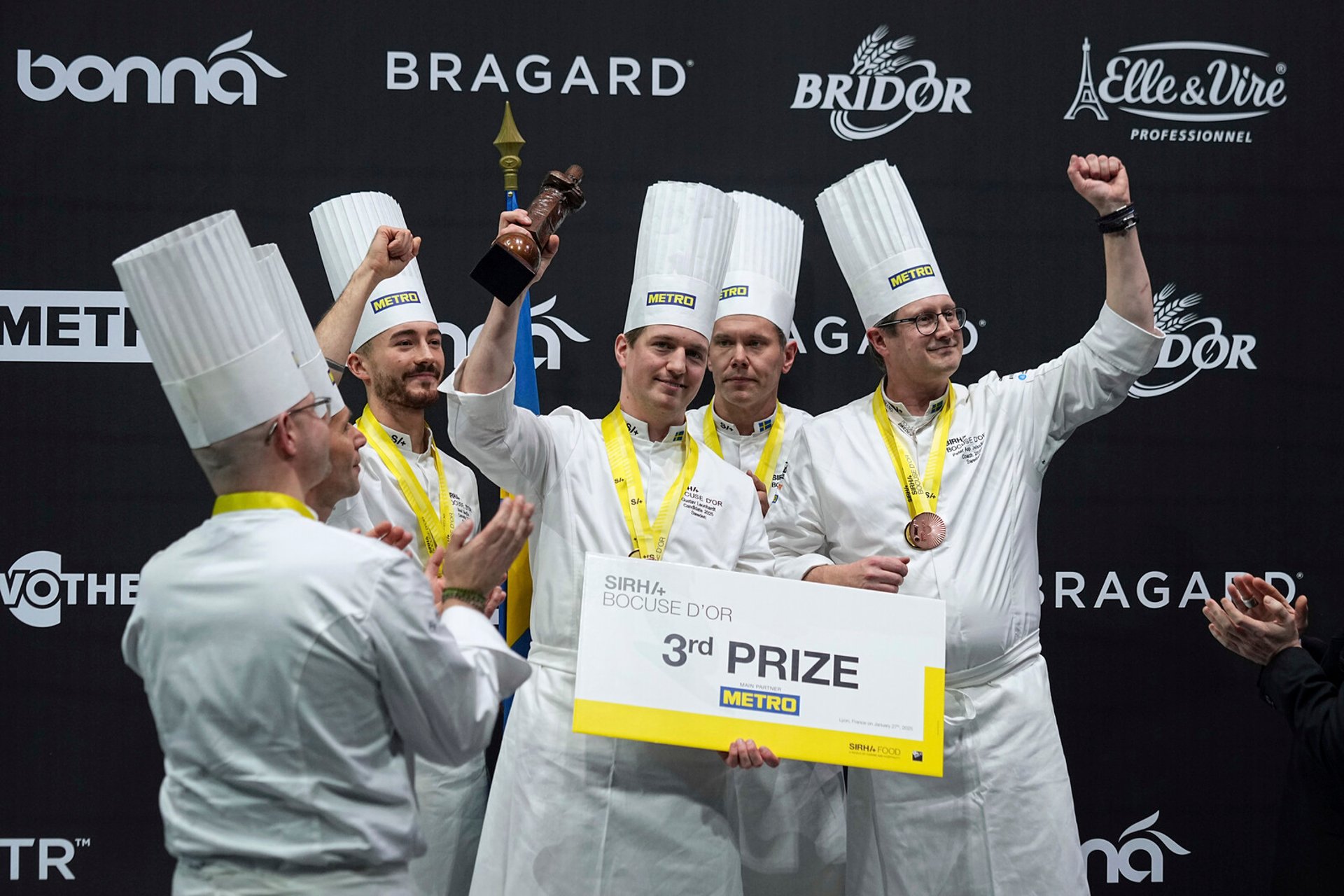 Bronze to Sweden in Bocuse