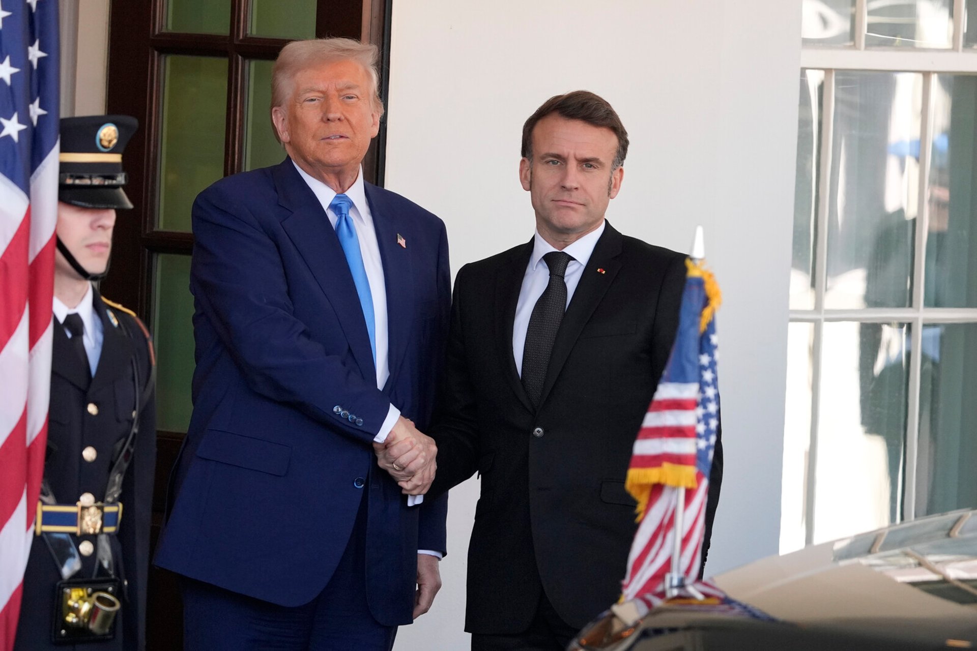 Macron to Trump: Europe ready to step forward