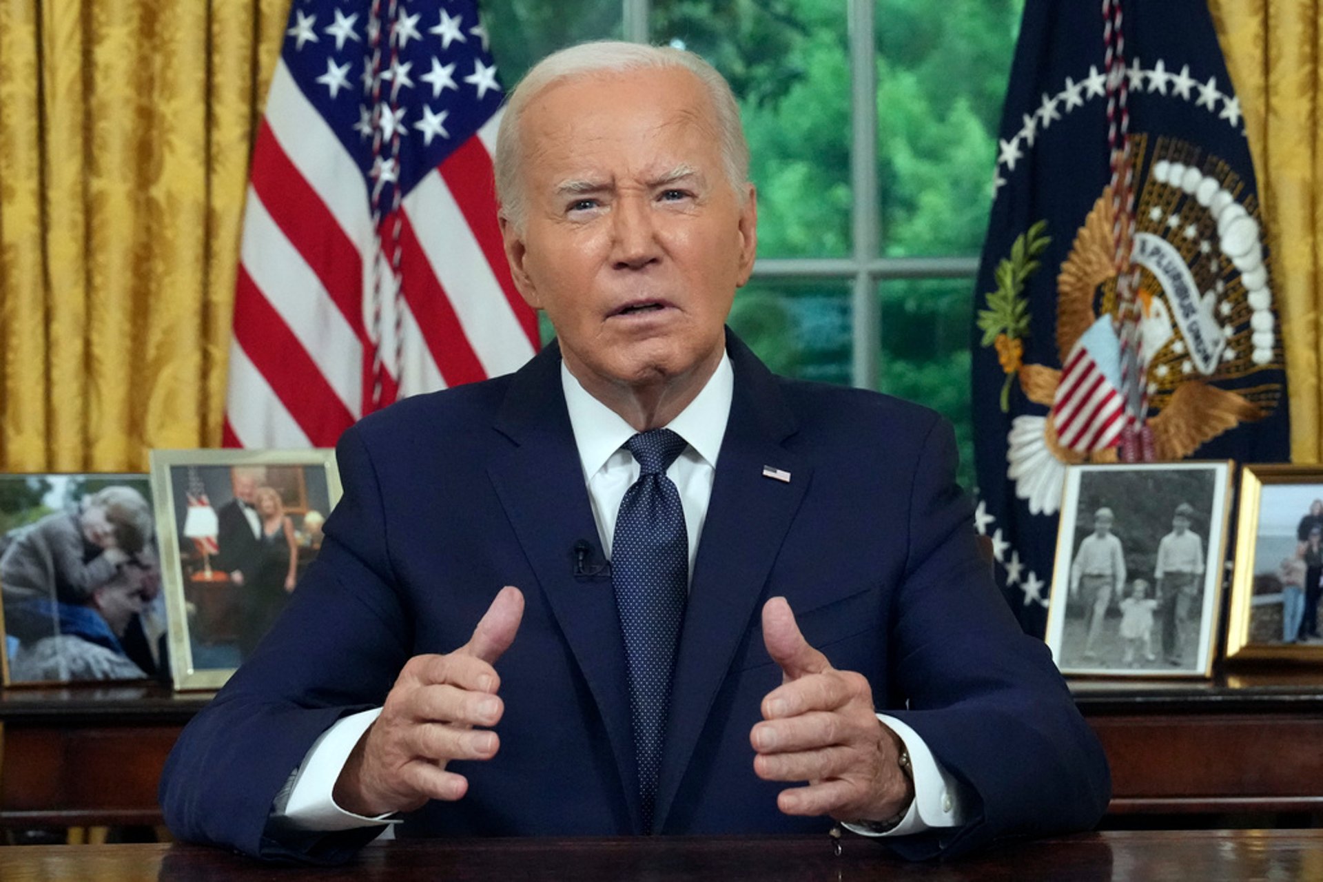 Biden: Time to cool down the debate